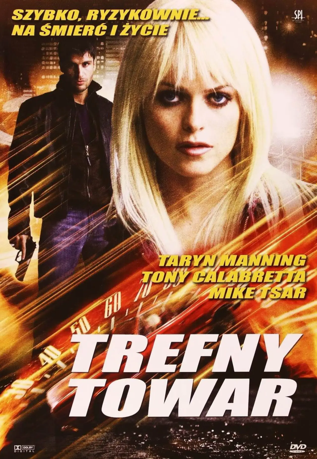Plakat filmowy "Trefny towar"