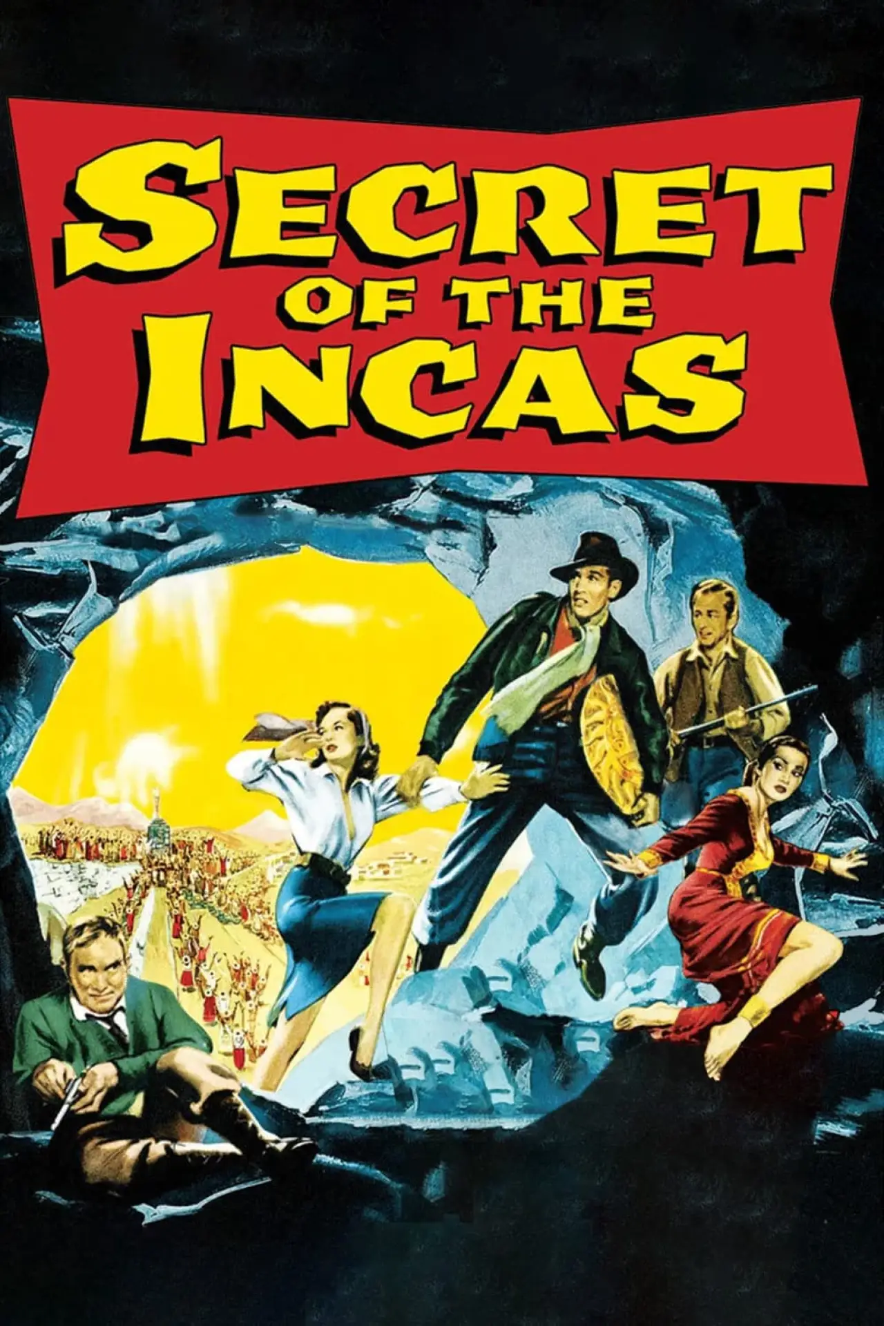Plakat filmowy "Secret of the Incas"