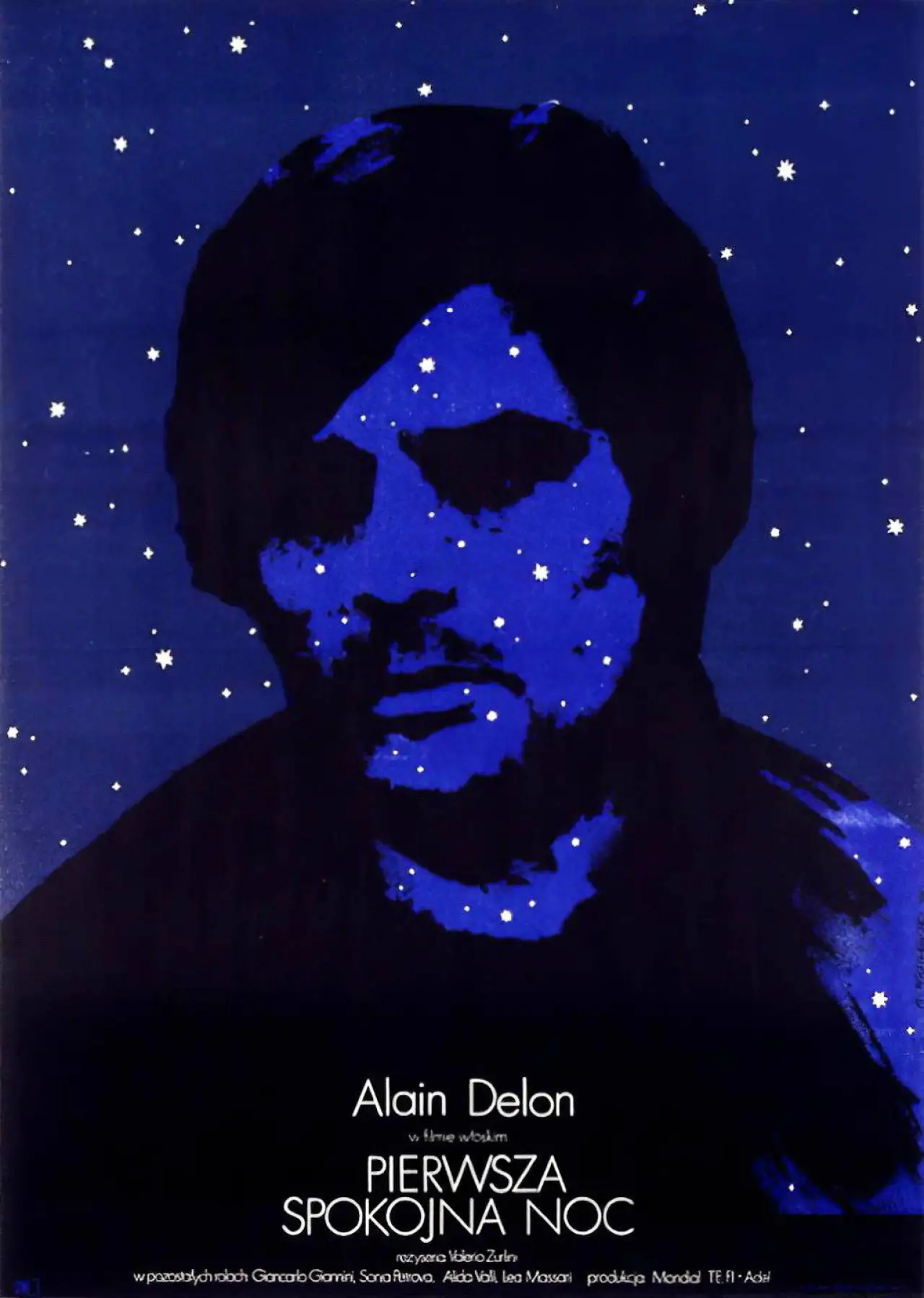 Plakat filmowy "Pierwsza spokojna noc"