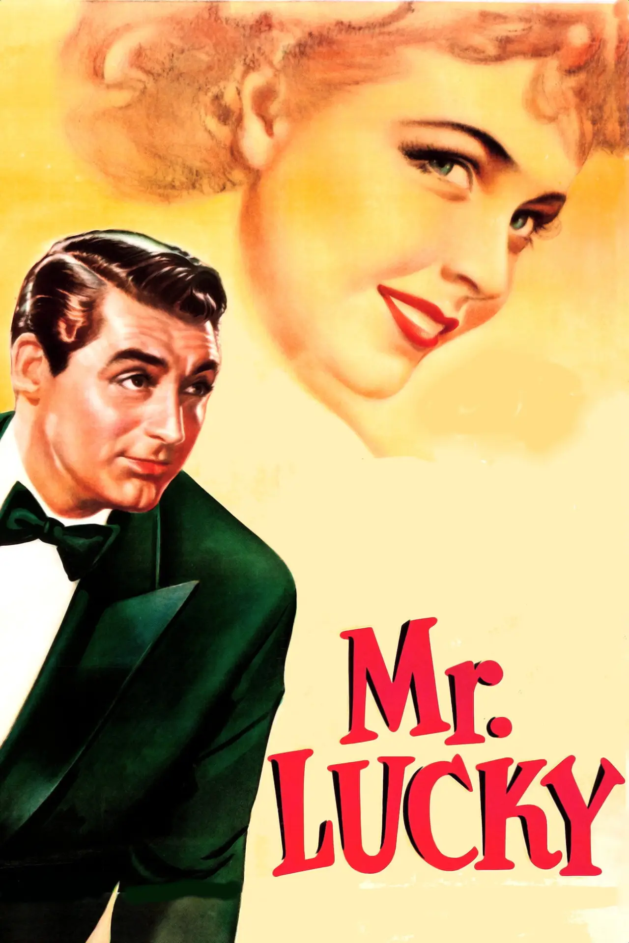 Plakat filmowy "Mr. Lucky"
