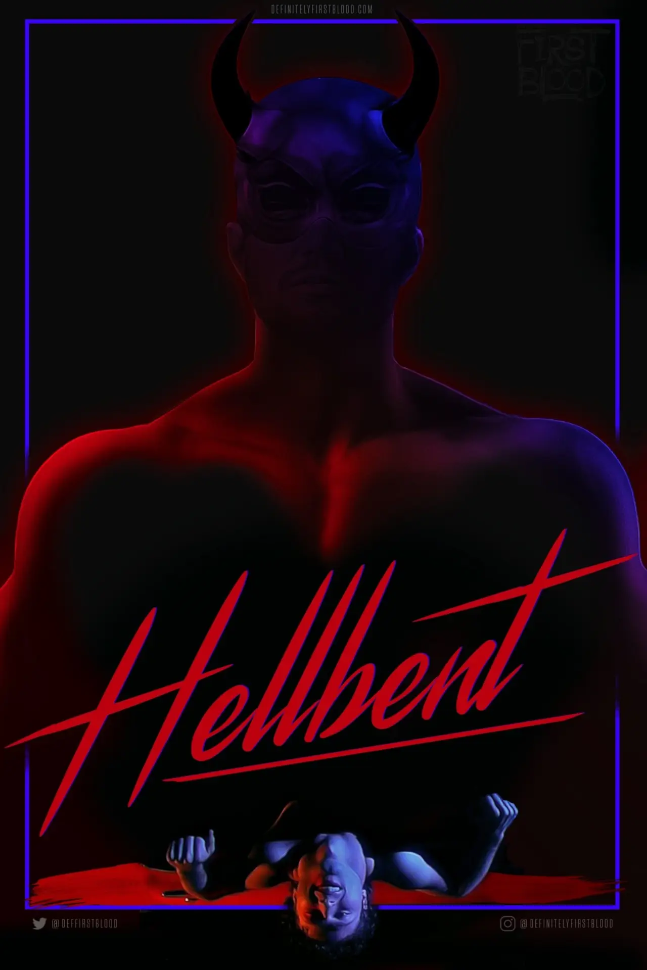 Plakat filmowy "Hellbent"