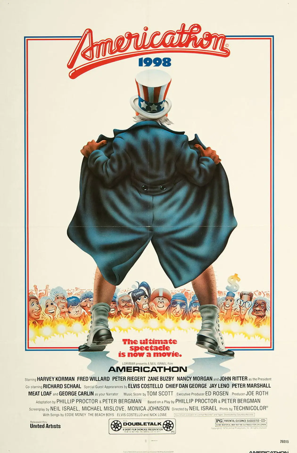 Plakat filmowy "Americathon"