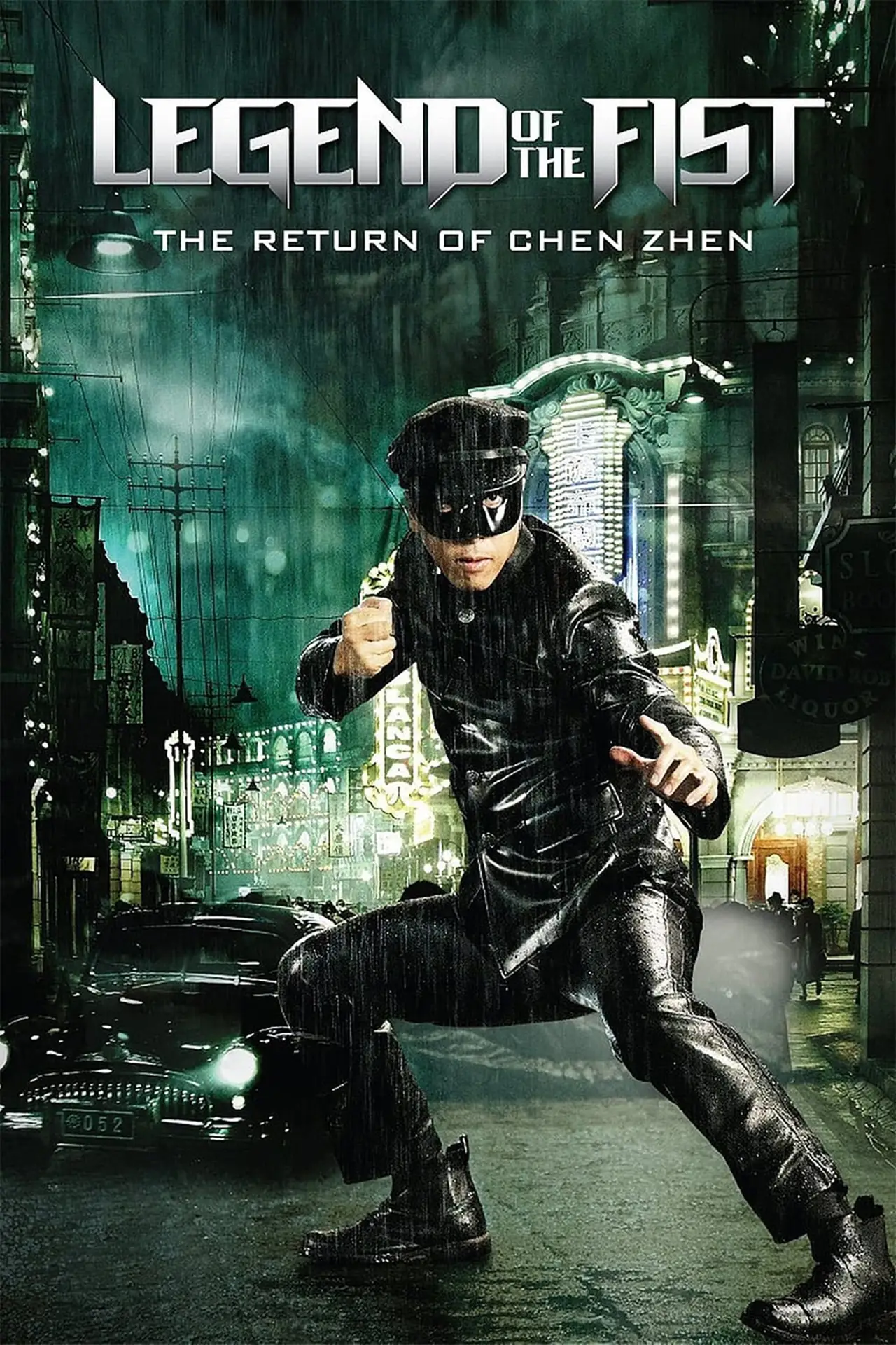Plakat filmowy "Powrót Legendarnej Pięści"