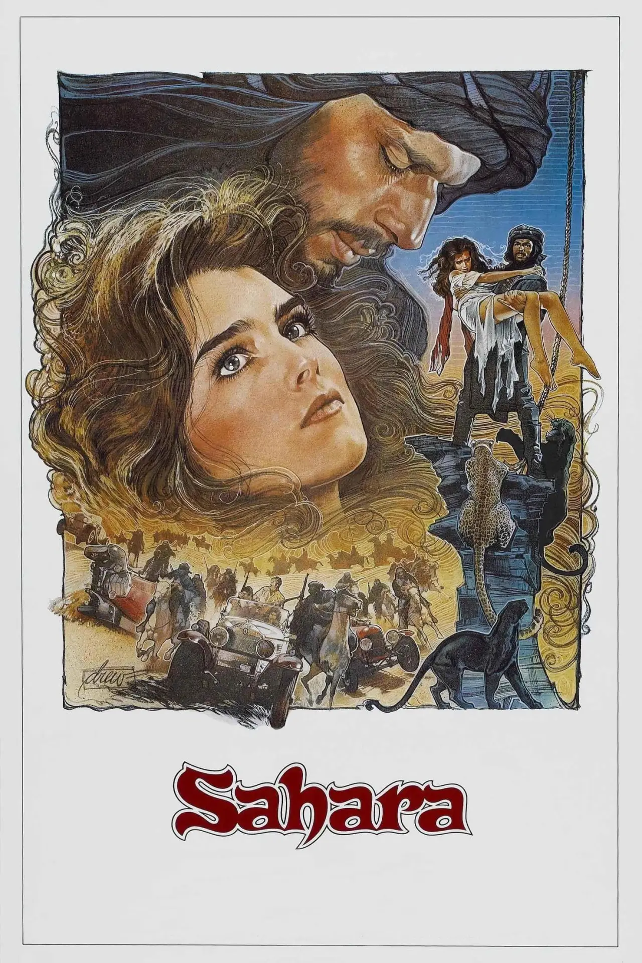 Plakat filmowy "Sahara"