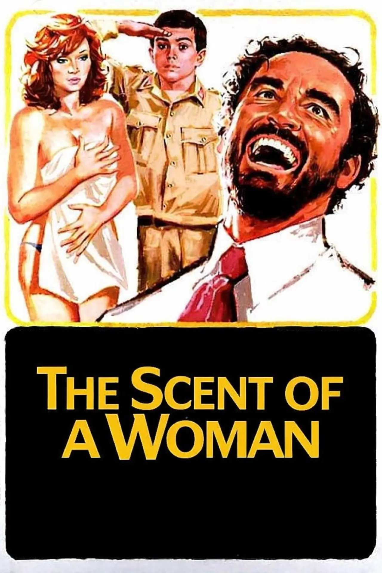 Plakat filmowy "Zapach kobiety"