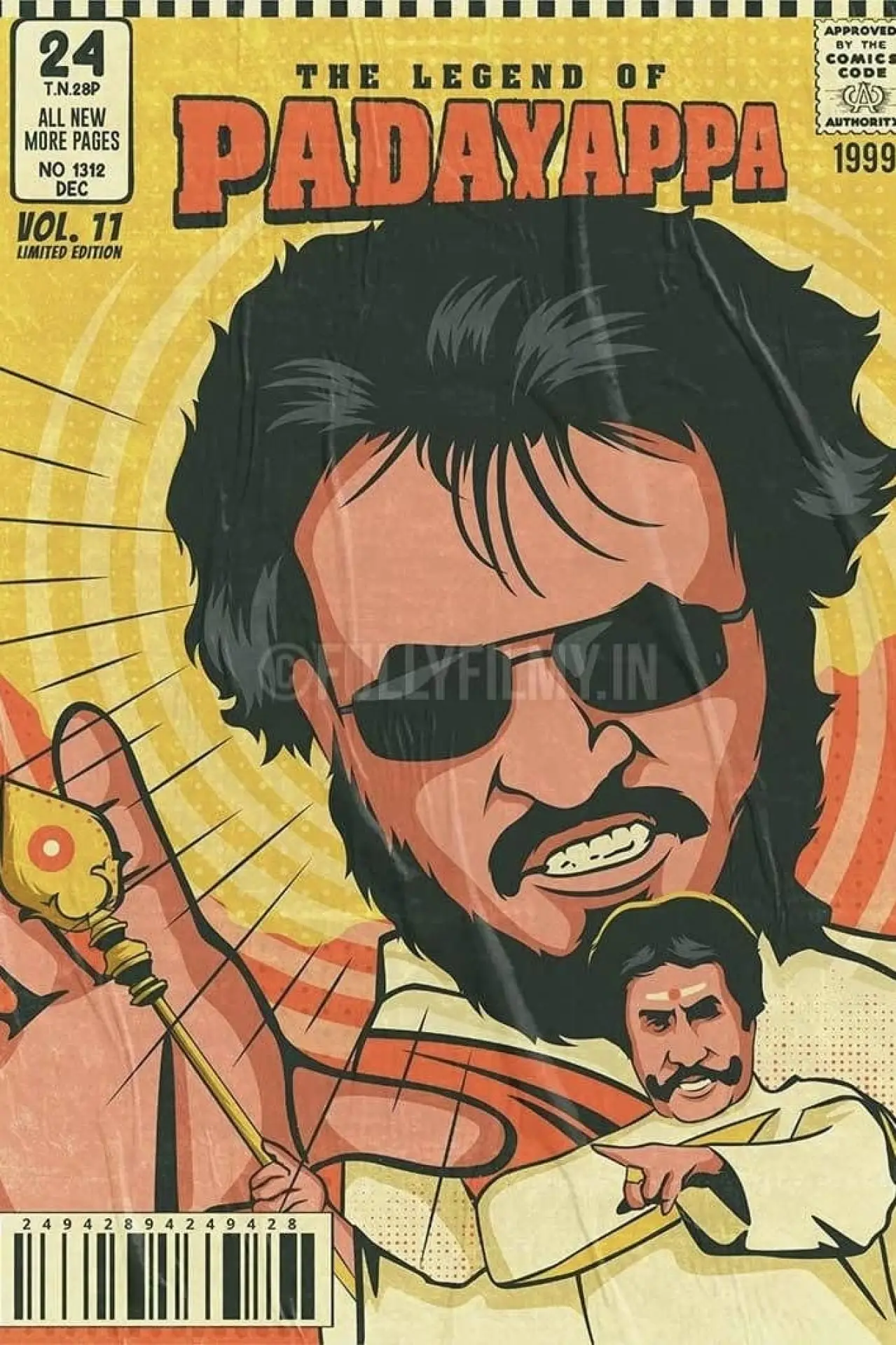 Plakat filmowy "படையப்பா"