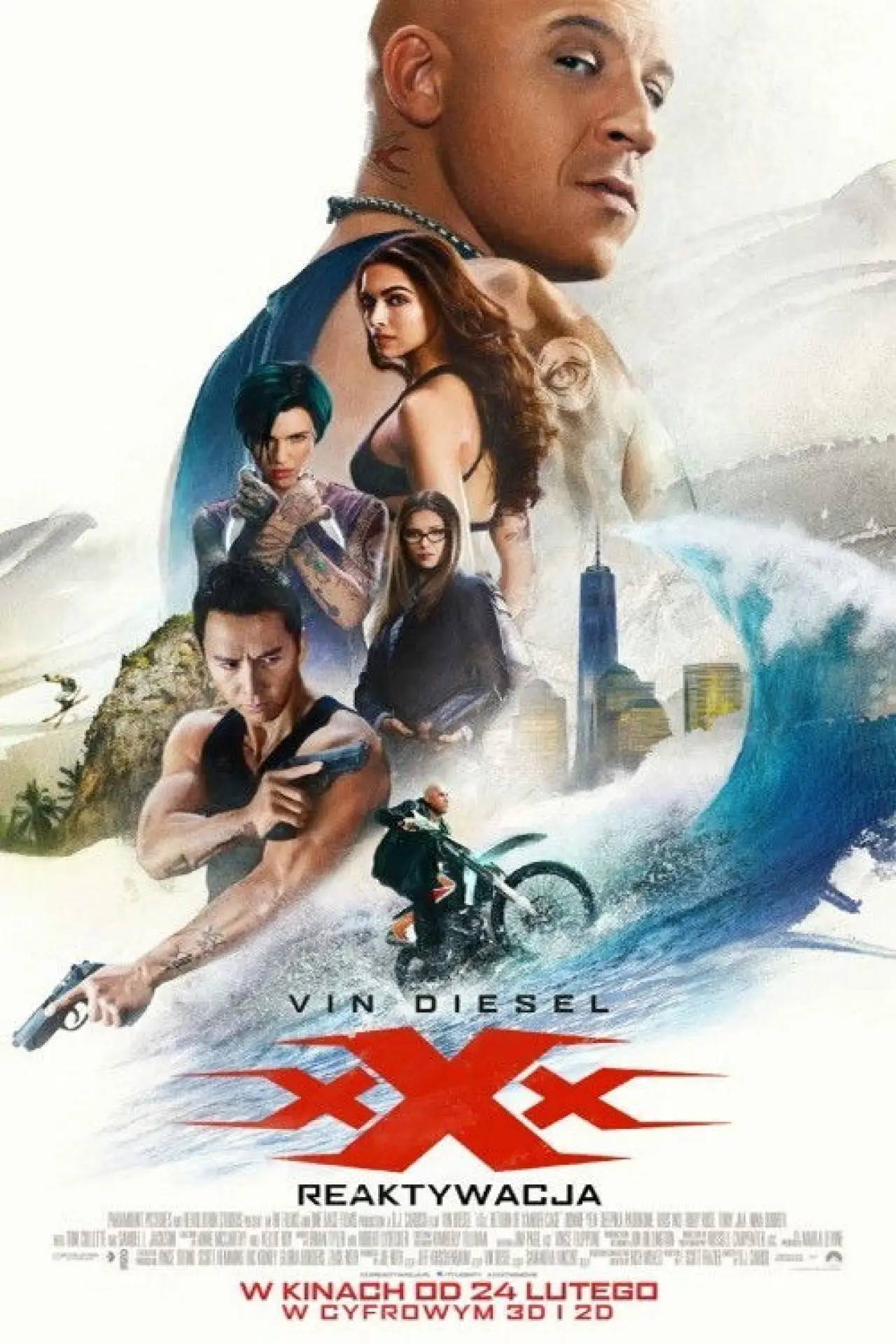 Plakat filmowy "xXx: Reaktywacja"