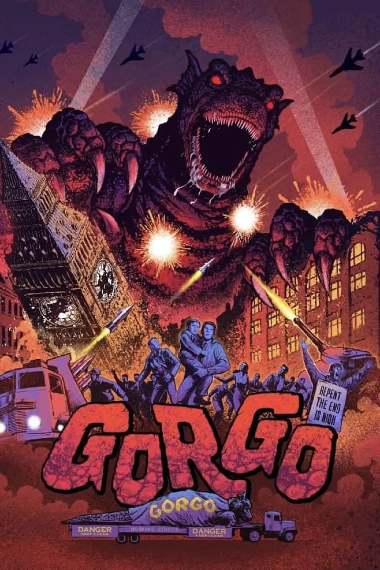 Plakat filmowy "Gorgo"