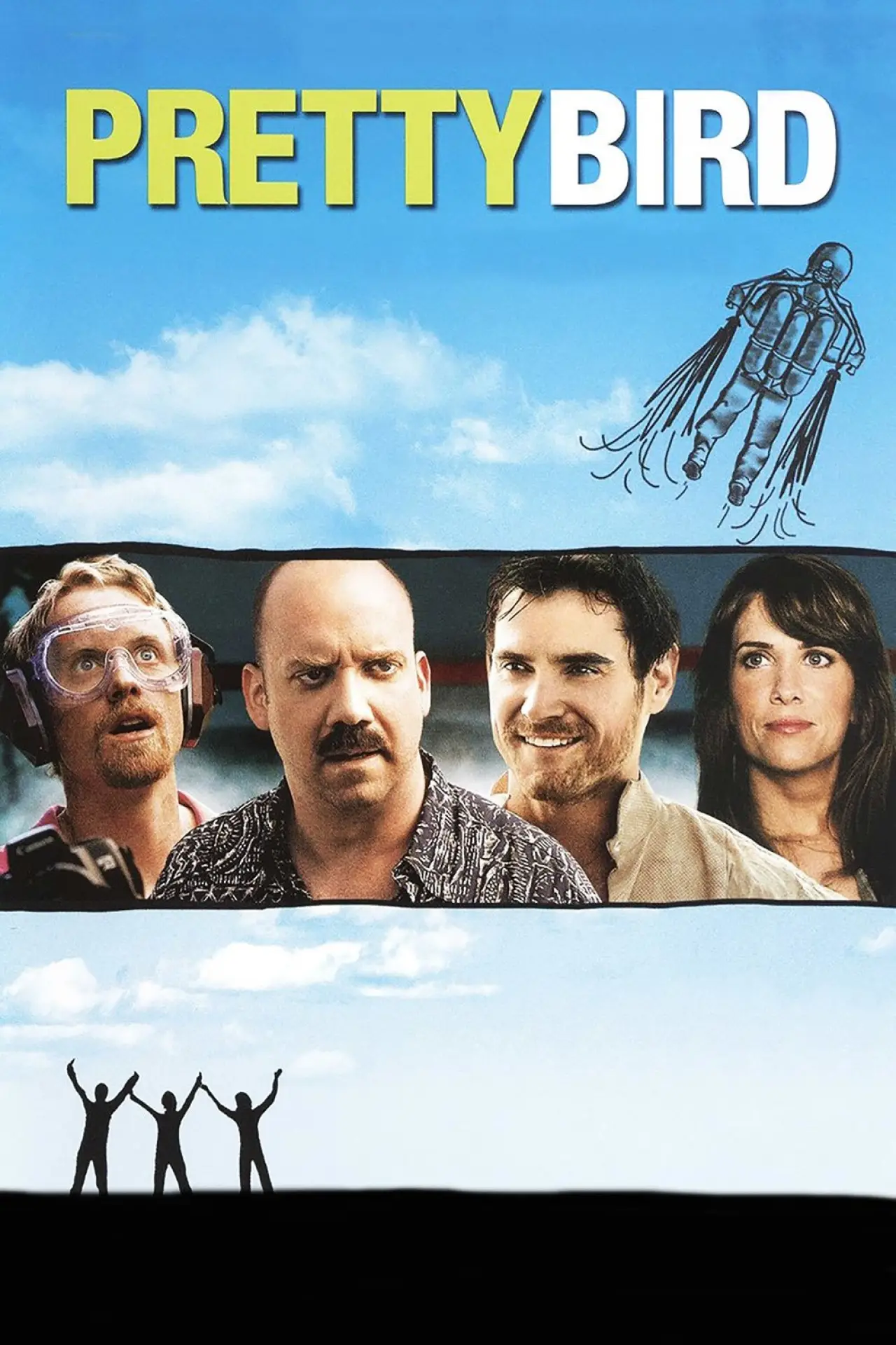 Plakat filmowy "Latający biznes"