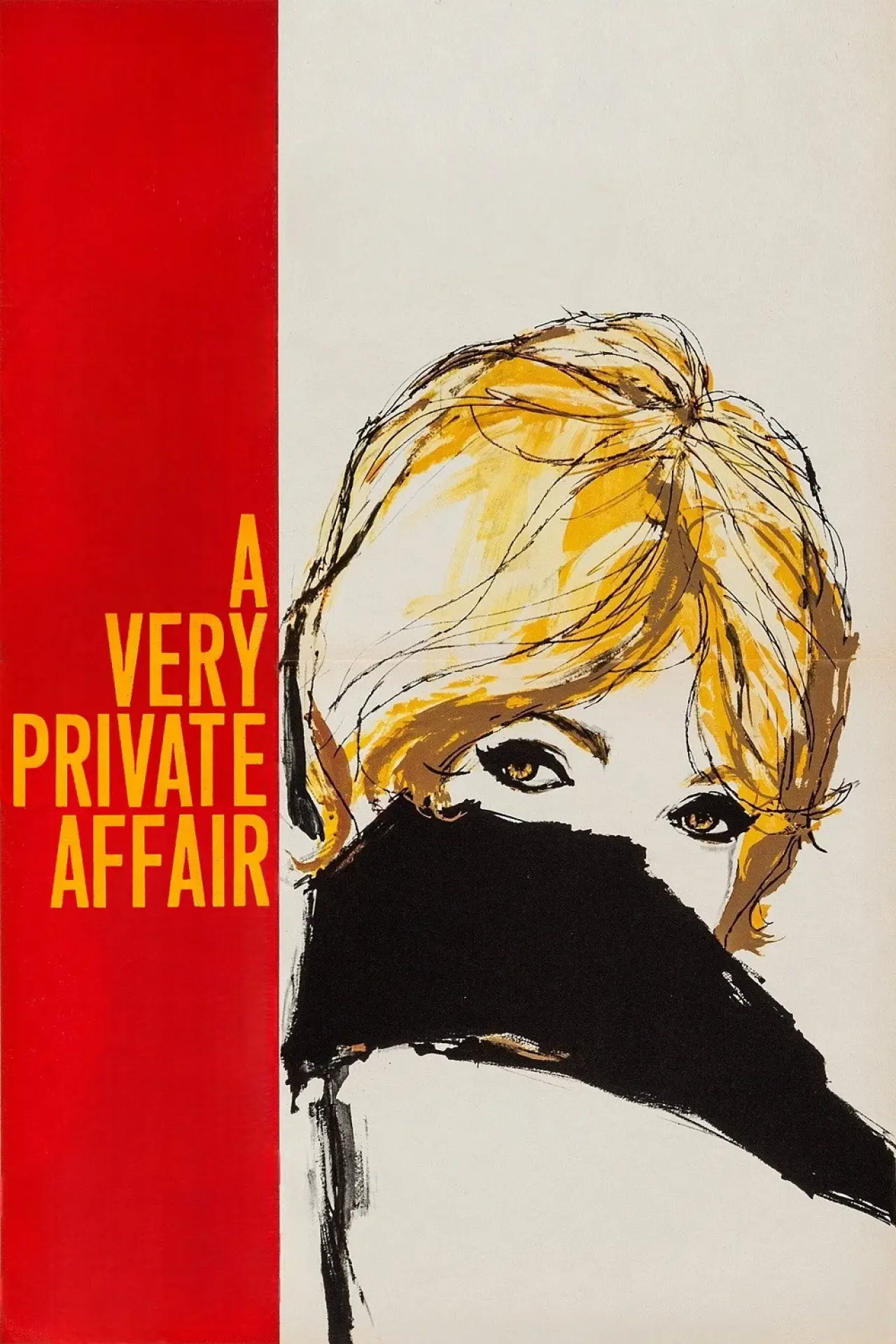 Plakat filmowy "Vie privée"