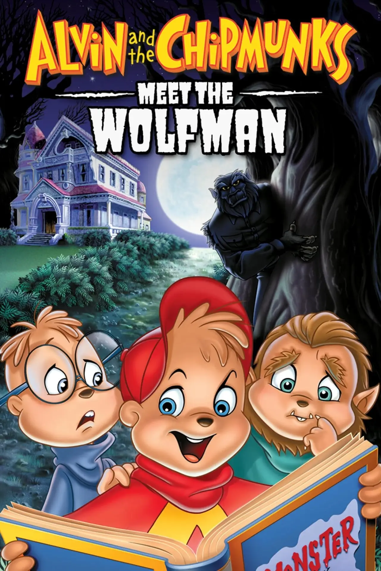 Plakat filmowy "Alvin and the Chipmunks Meet the Wolfman"