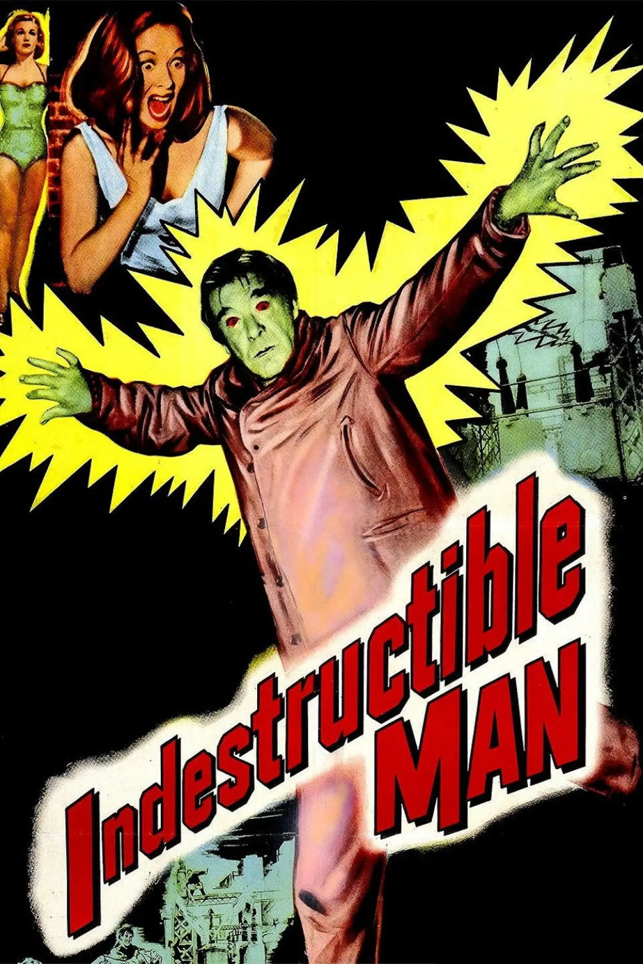 Plakat filmowy "Indestructible Man"