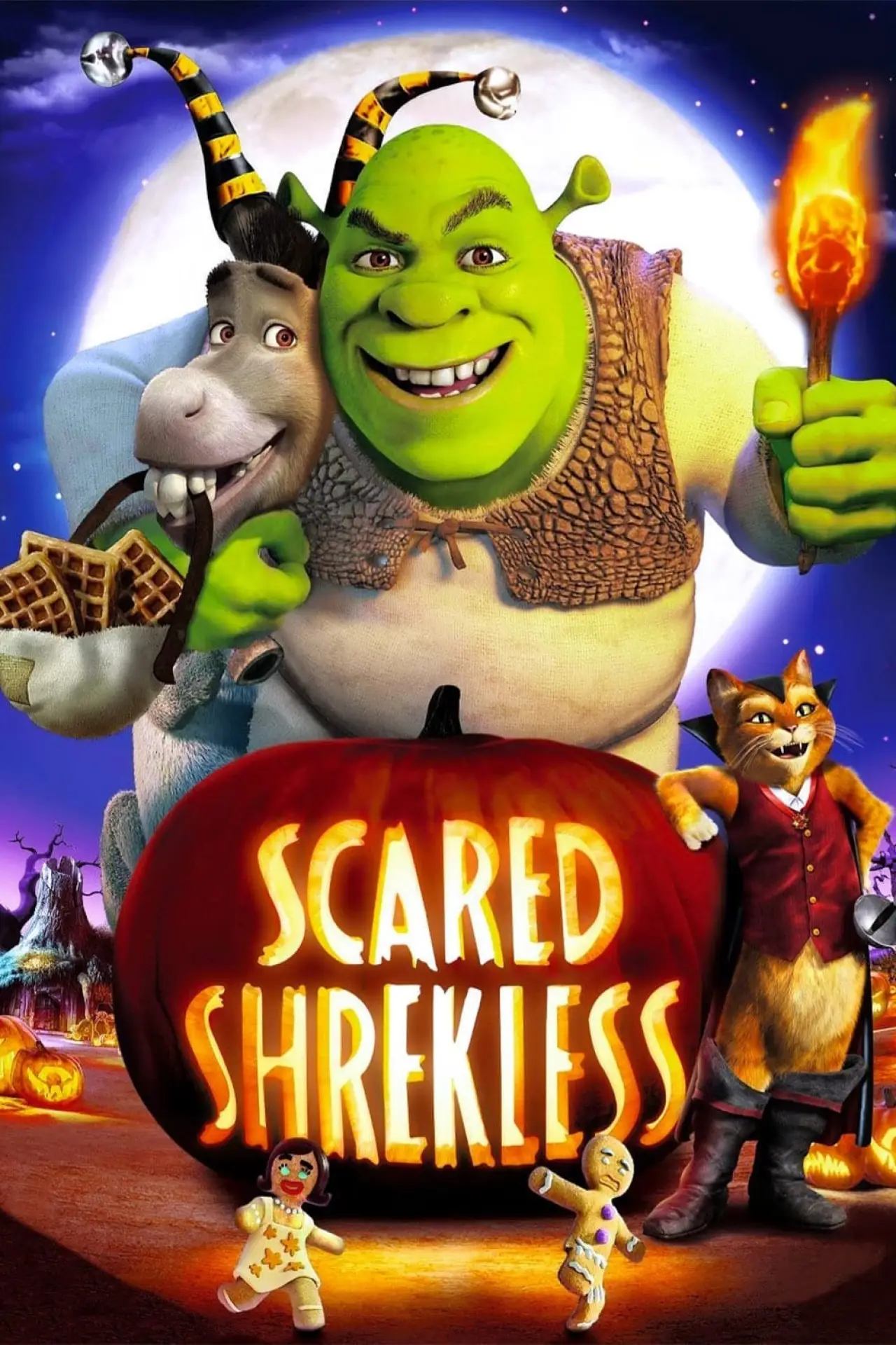 Plakat filmowy "Shrek ma wielkie oczy"