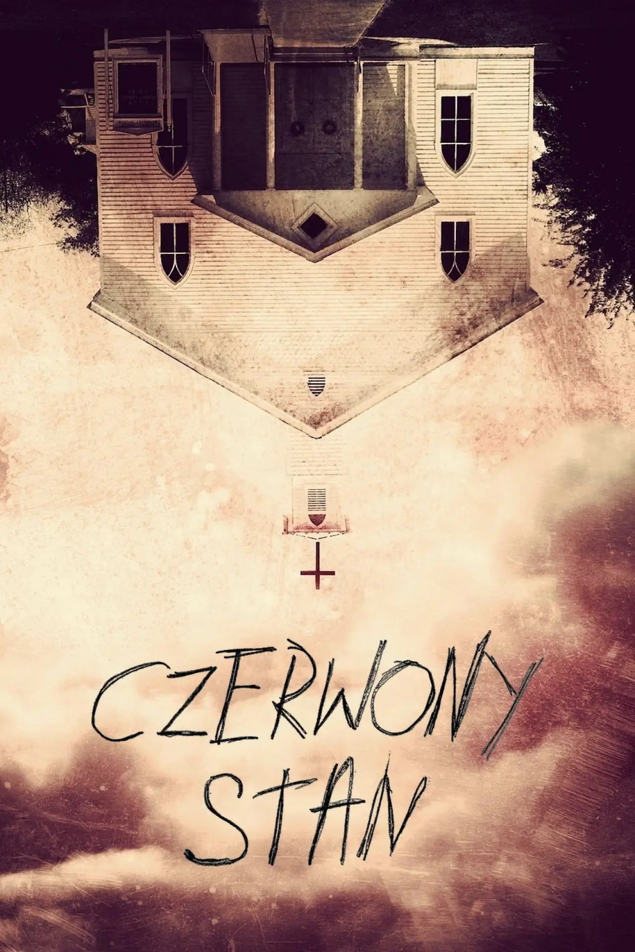 Plakat filmowy "Czerwony stan"