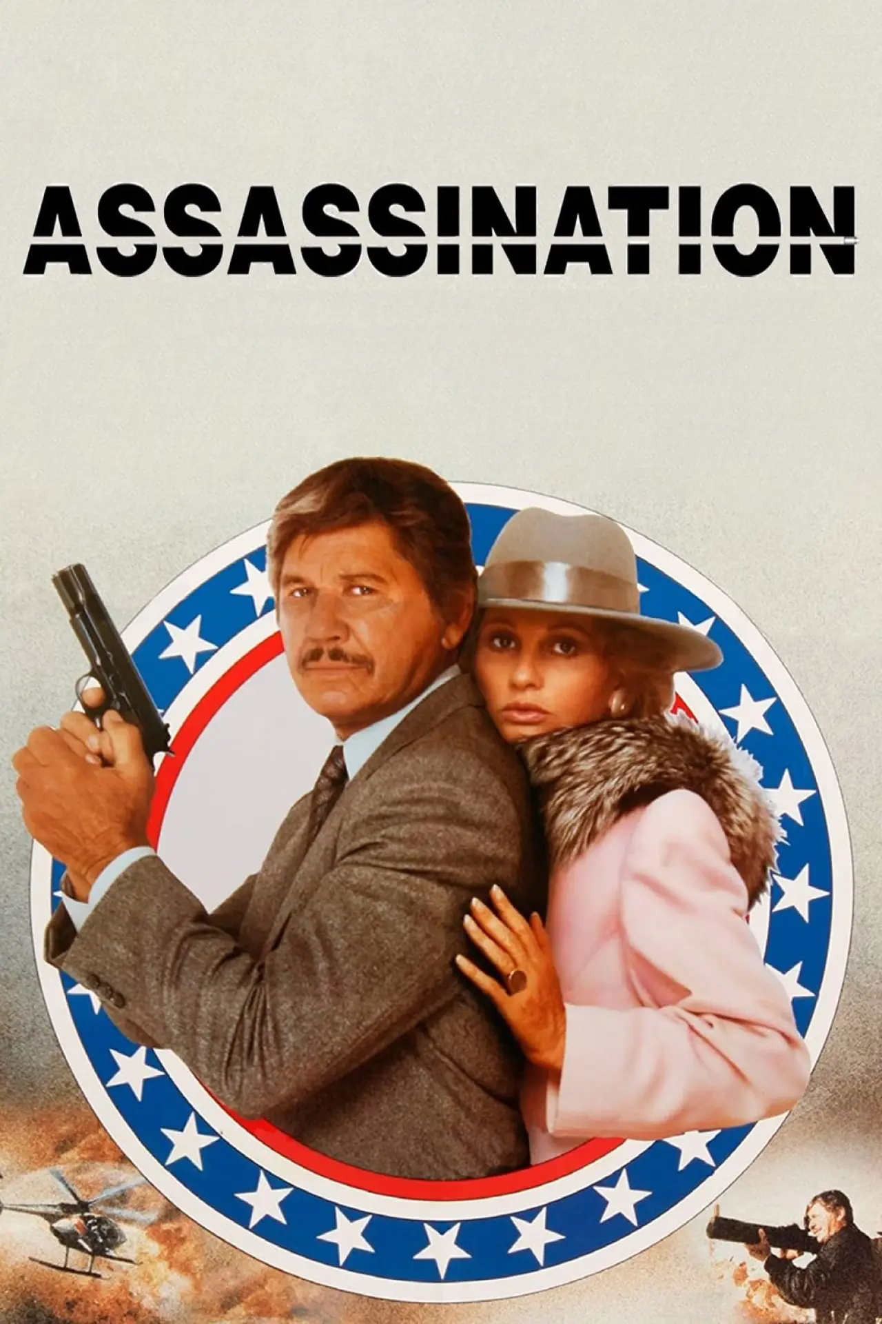 Plakat filmowy "Zamach"