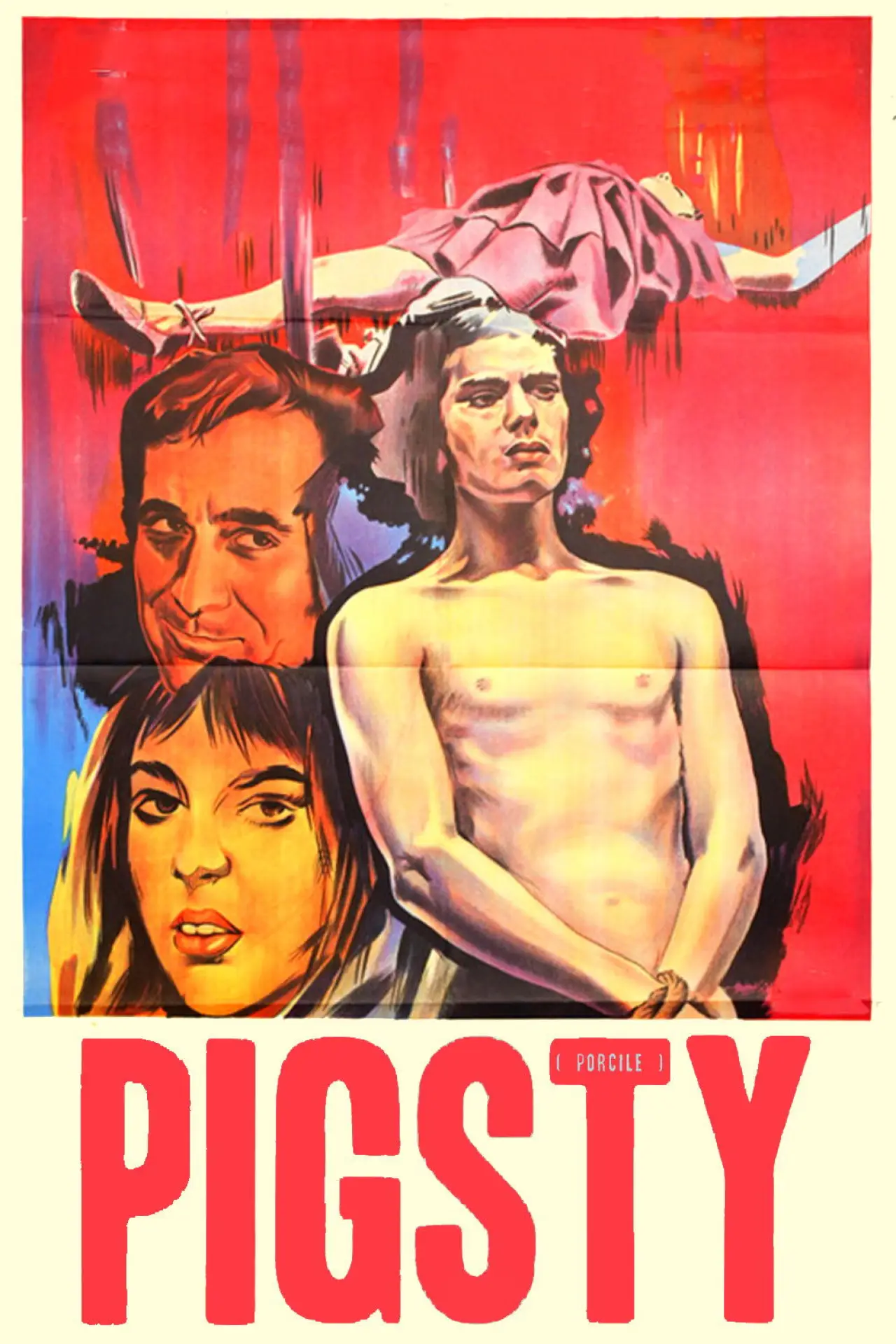 Plakat filmowy "Chlew"