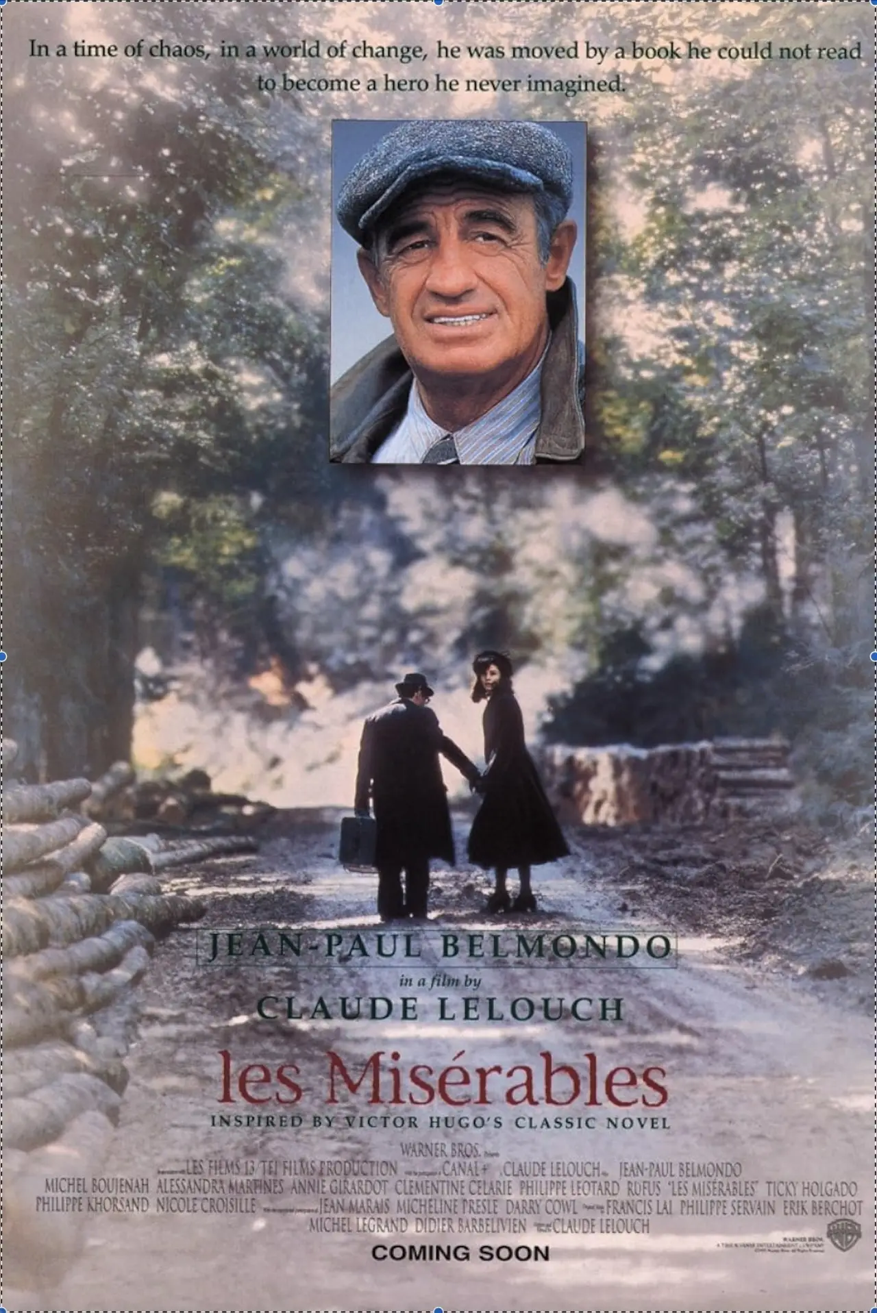 Plakat filmowy "Nędznicy"