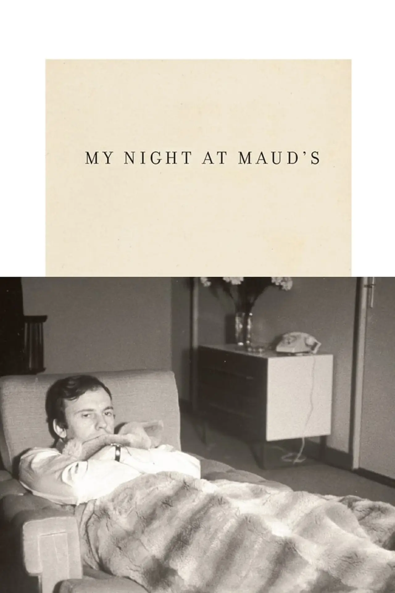 Plakat filmowy "Moja noc u Maud"