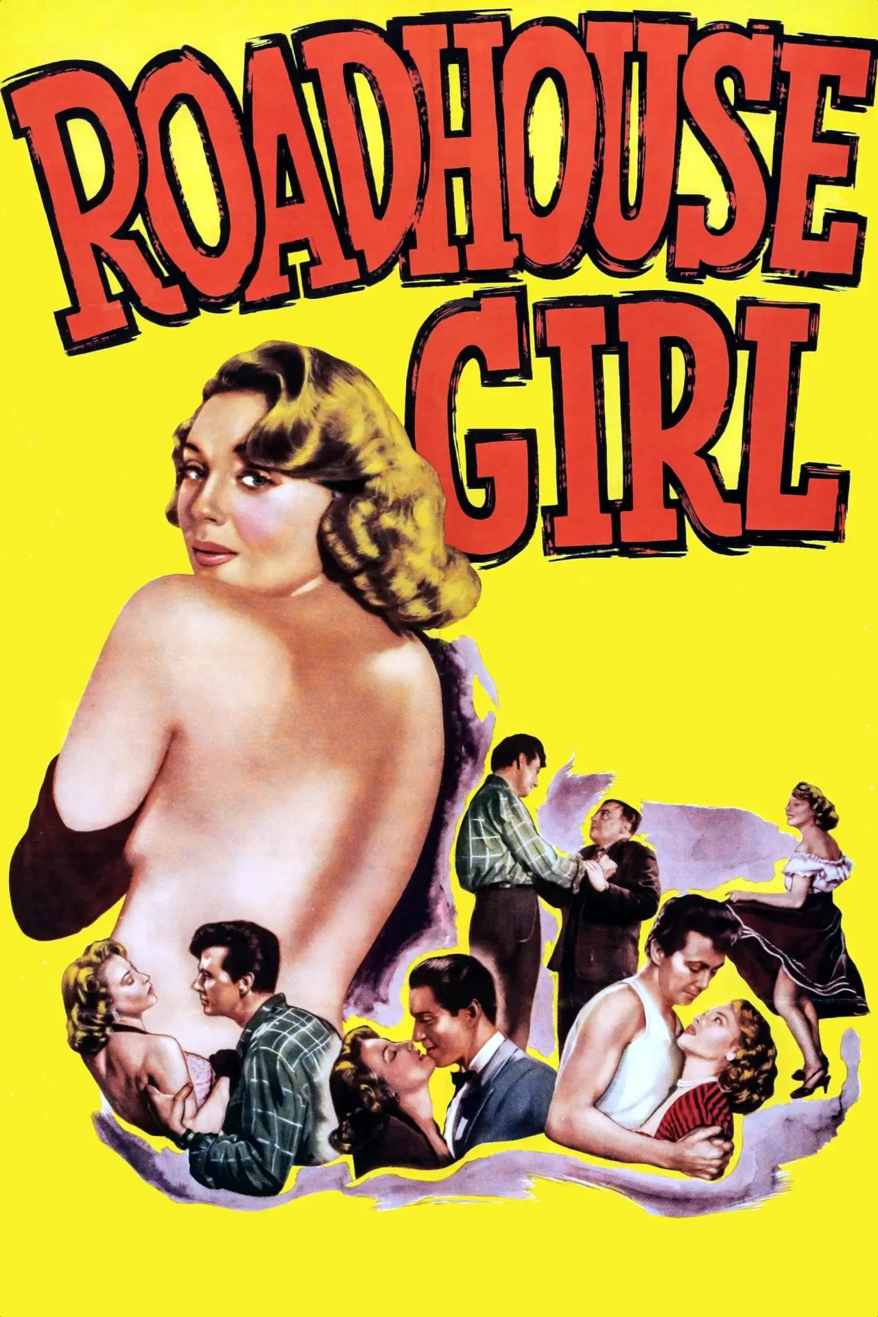 Plakat filmowy "Roadhouse Girl"