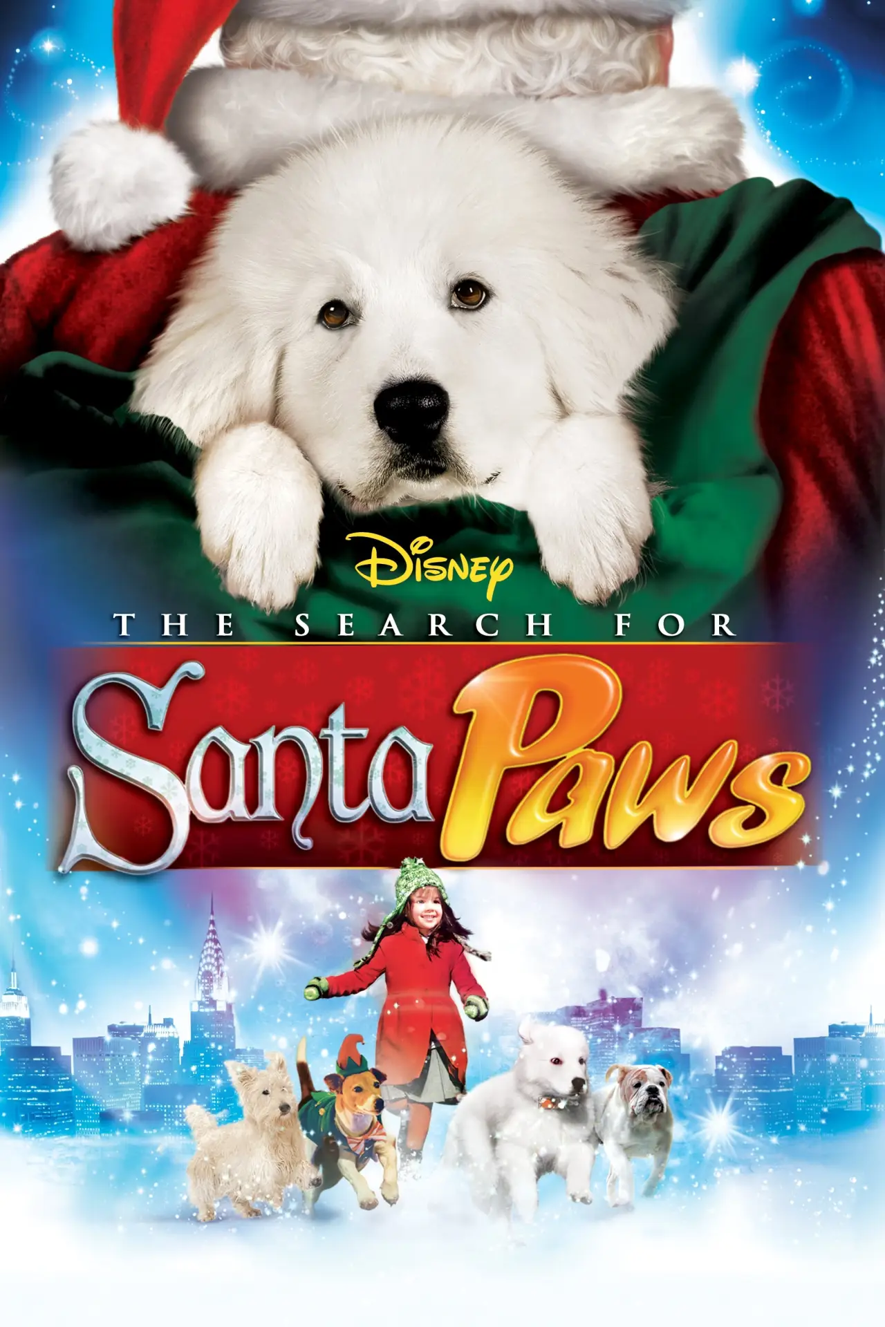 Plakat filmowy "Przyjaciel Świętego Mikołaja"