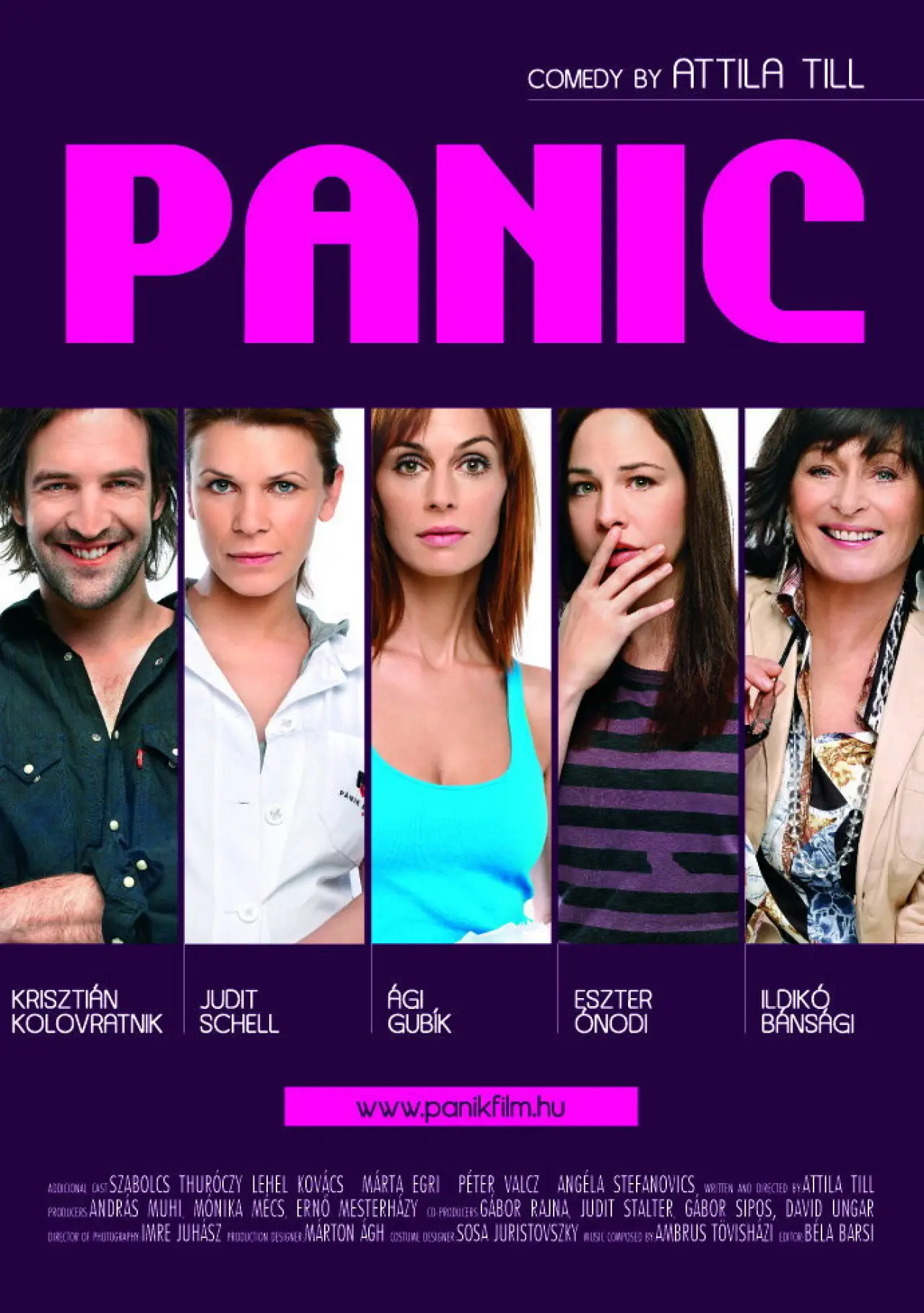 Plakat filmowy "Pánik"