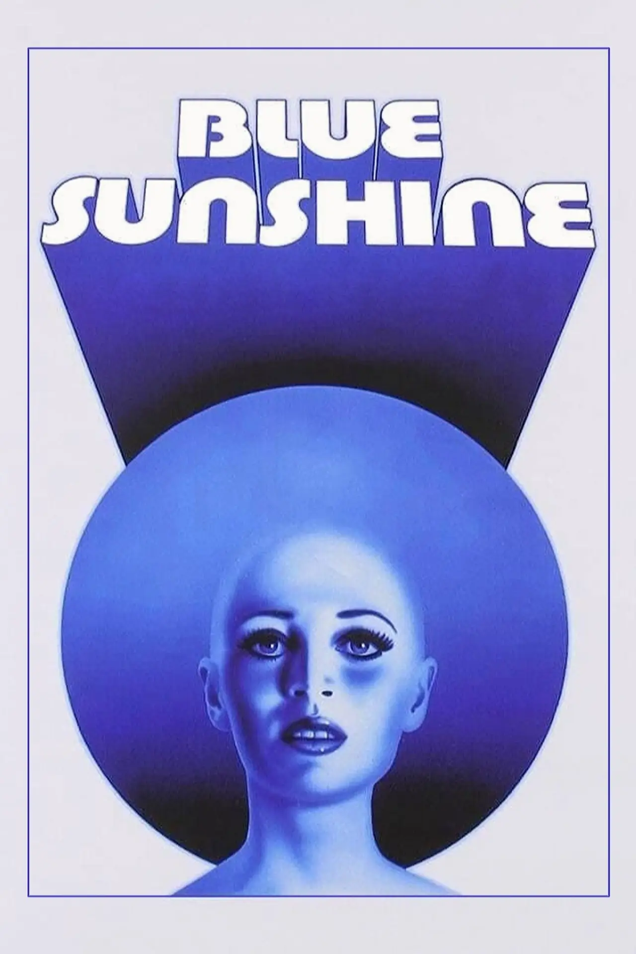Plakat filmowy "Blue Sunshine"