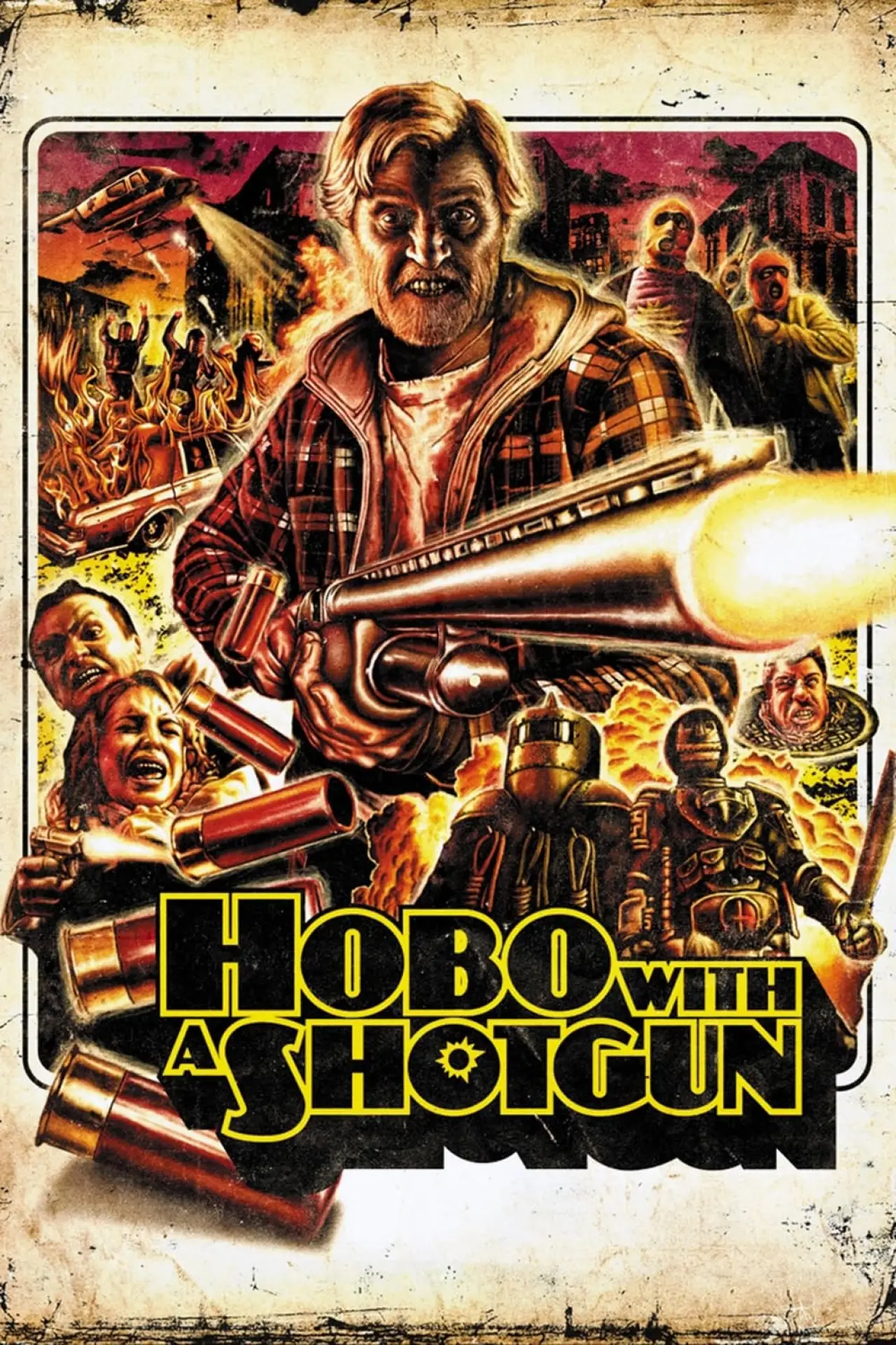 Plakat filmowy "Włóczęga ze strzelbą"