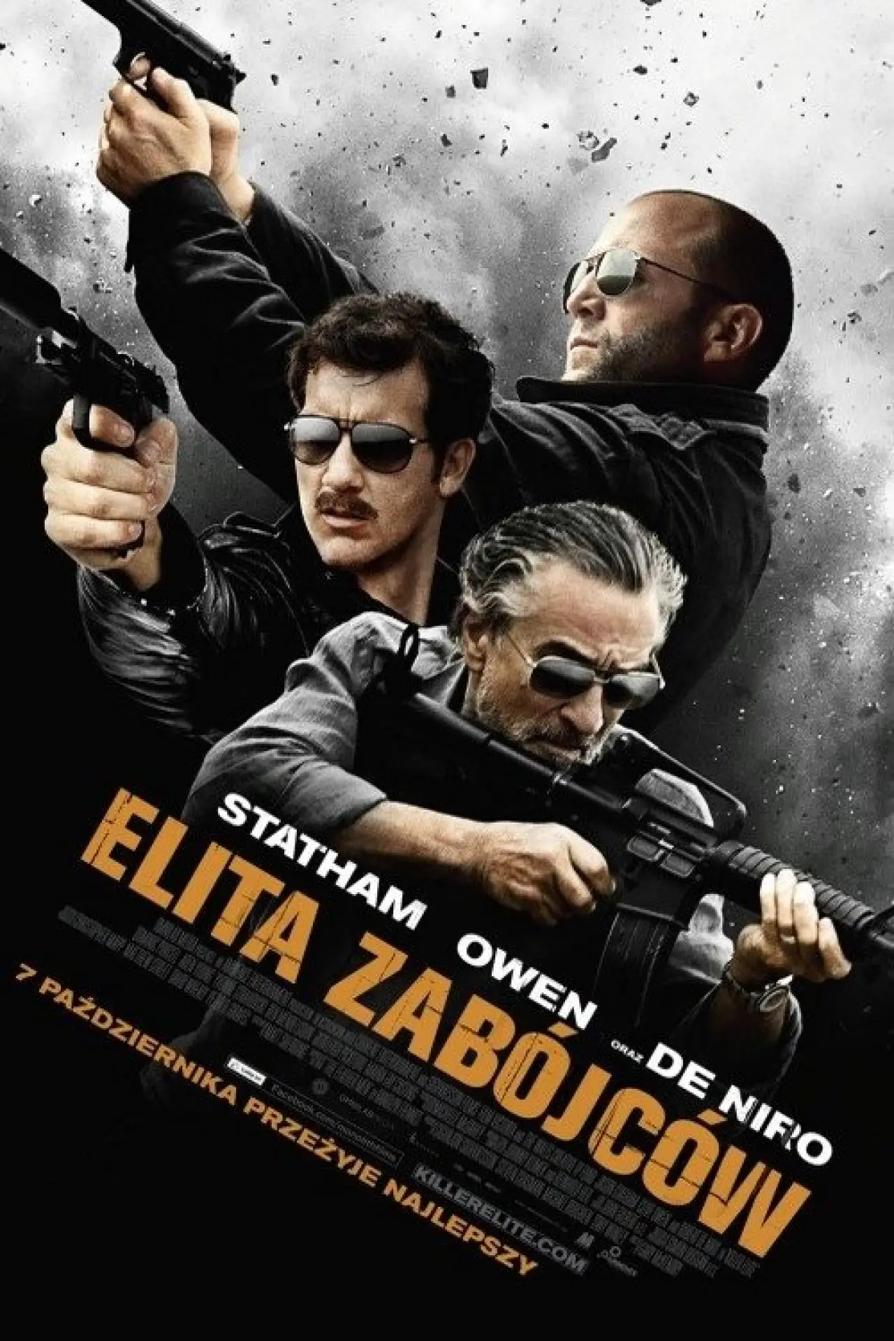 Plakat filmowy "Elita Zabójców"