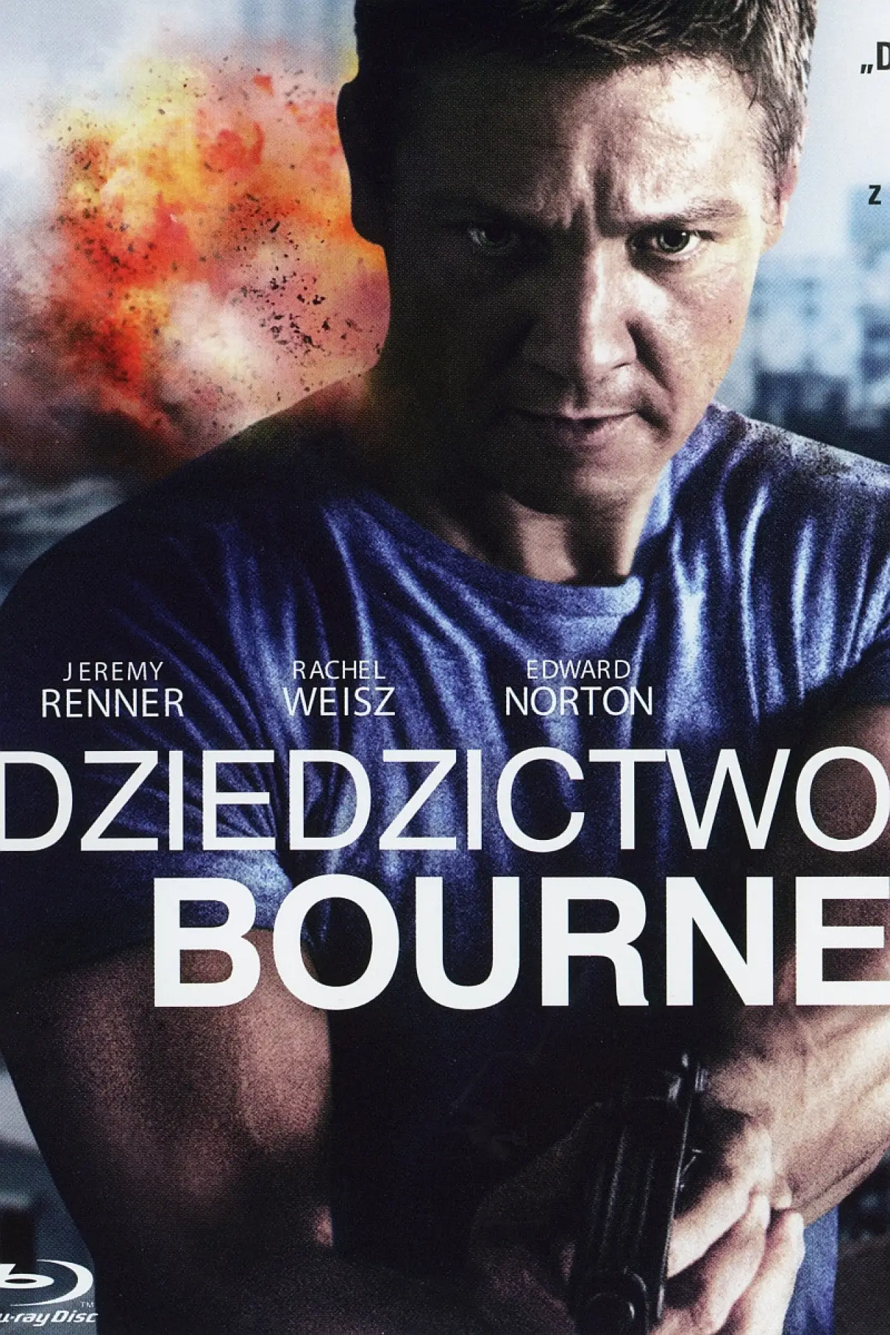Plakat filmowy "Dziedzictwo Bourne