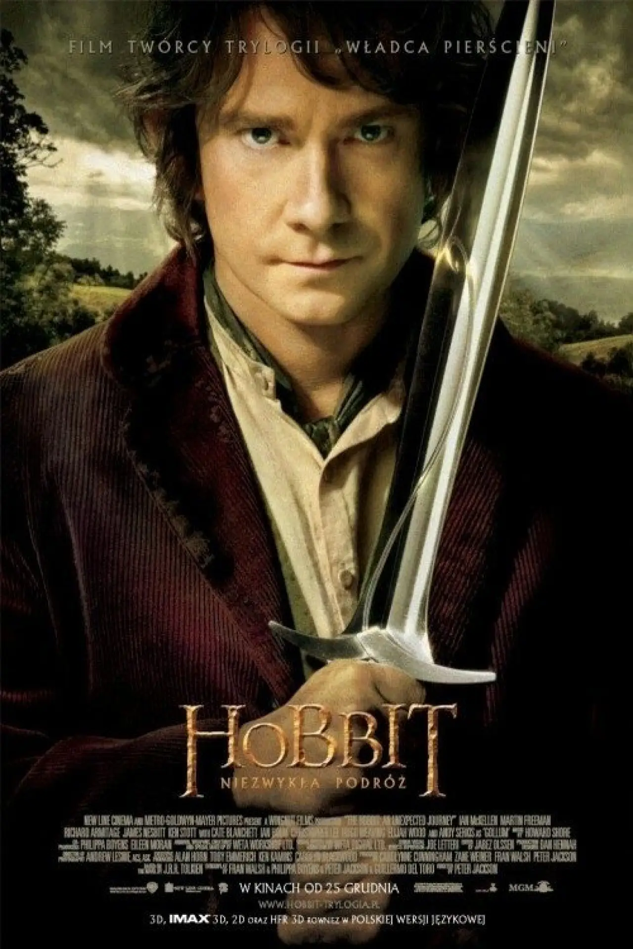 Plakat filmowy "Hobbit: Niezwykła podróż"