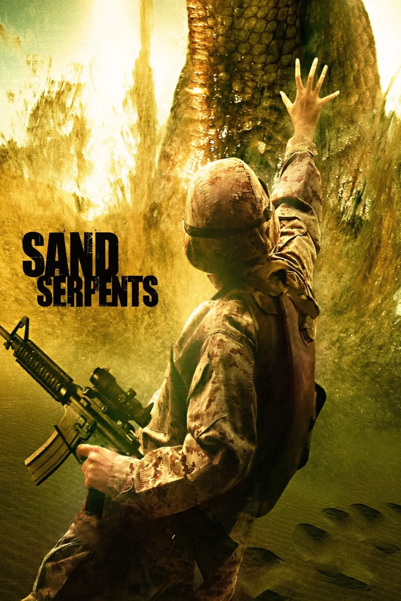 Plakat filmowy "Sand Serpents"