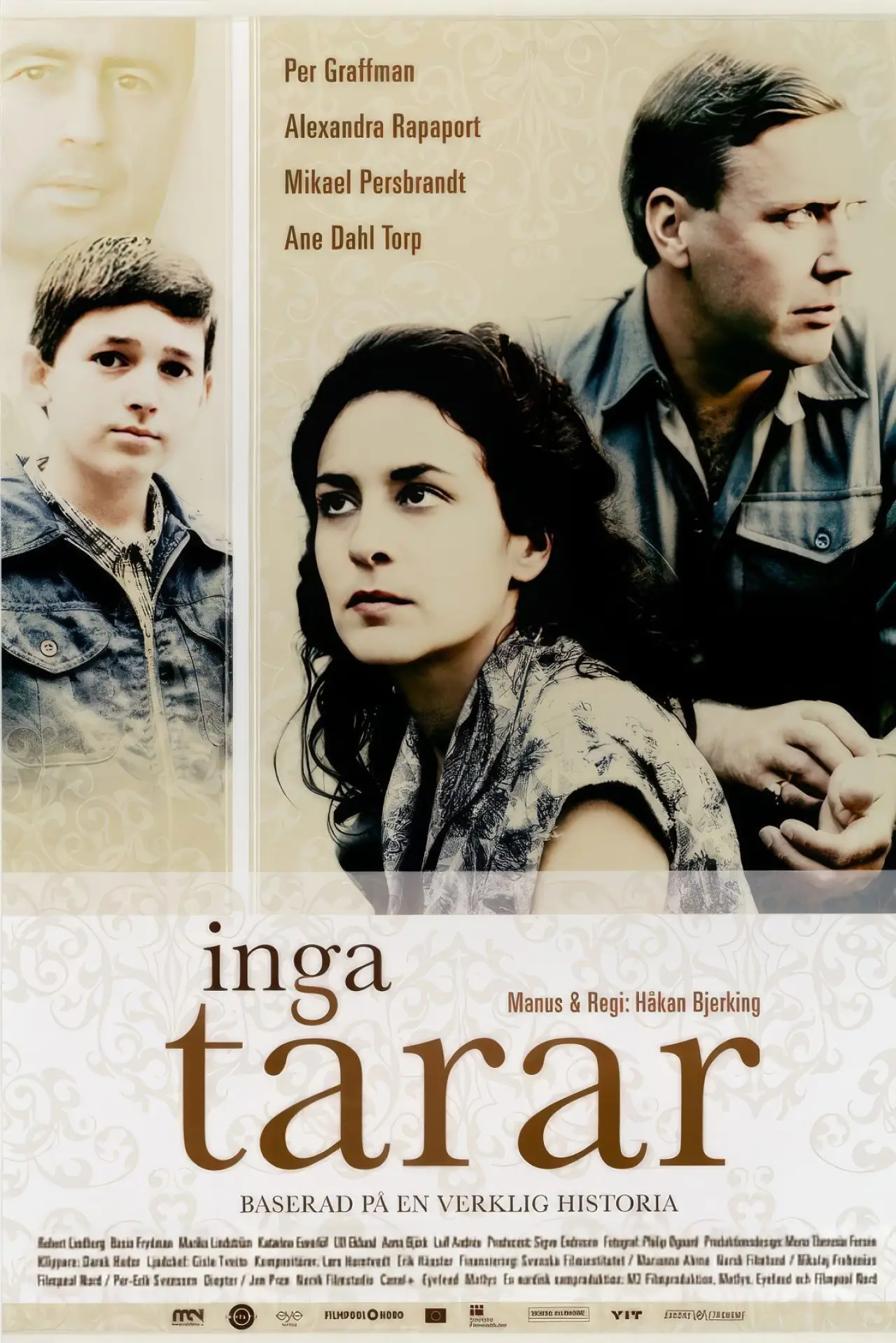 Plakat filmowy "Inga tårar"