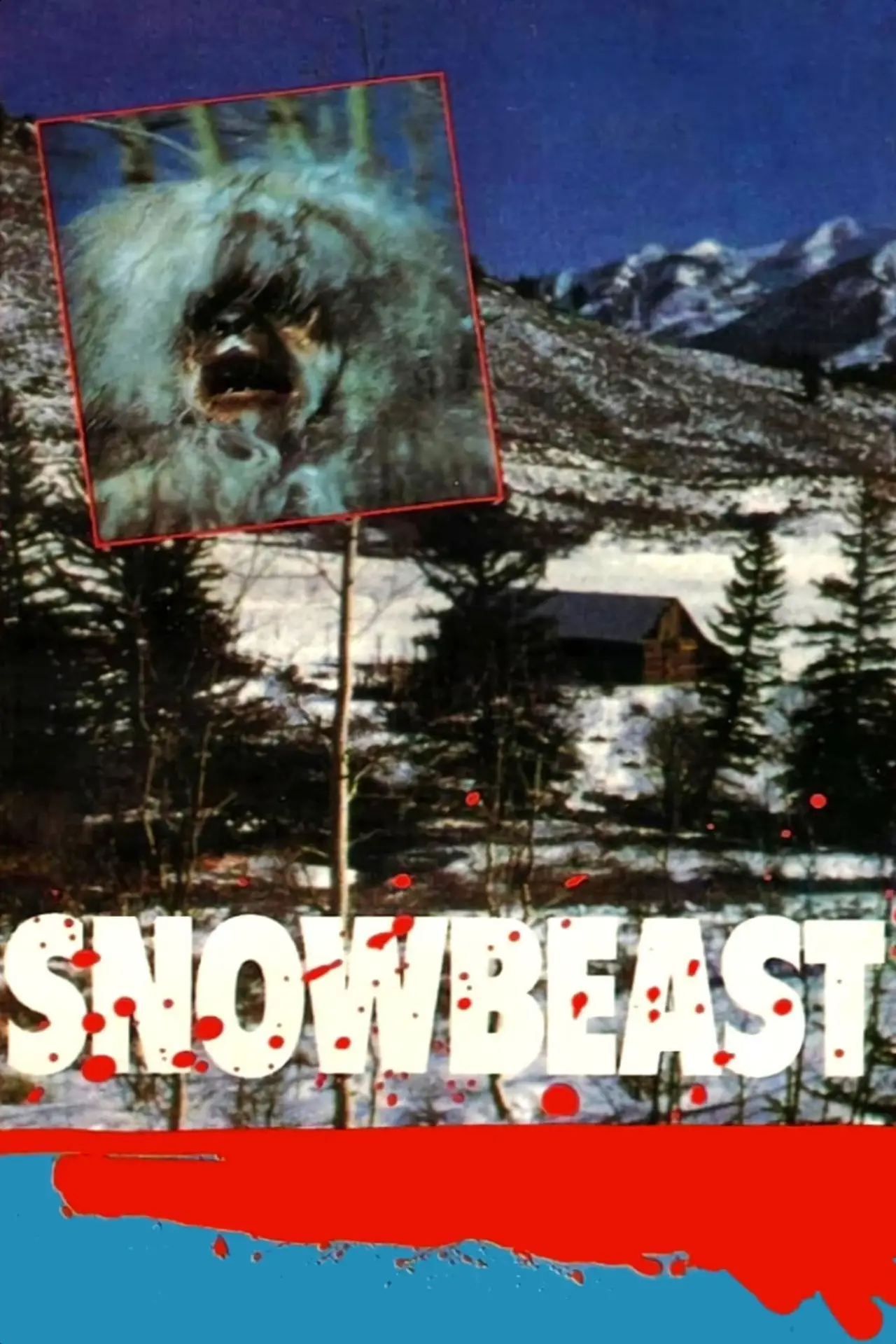 Plakat filmowy "Snowbeast"
