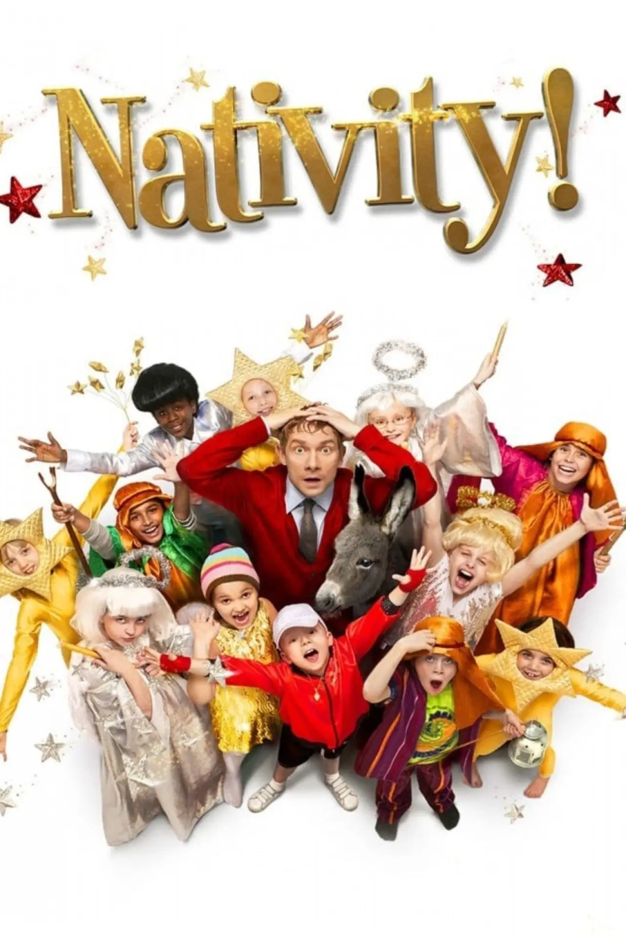 Plakat filmowy "Ale szopka!"