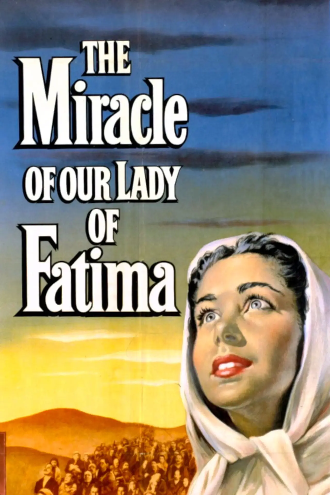 Plakat filmowy "The Miracle of Our Lady of Fatima"