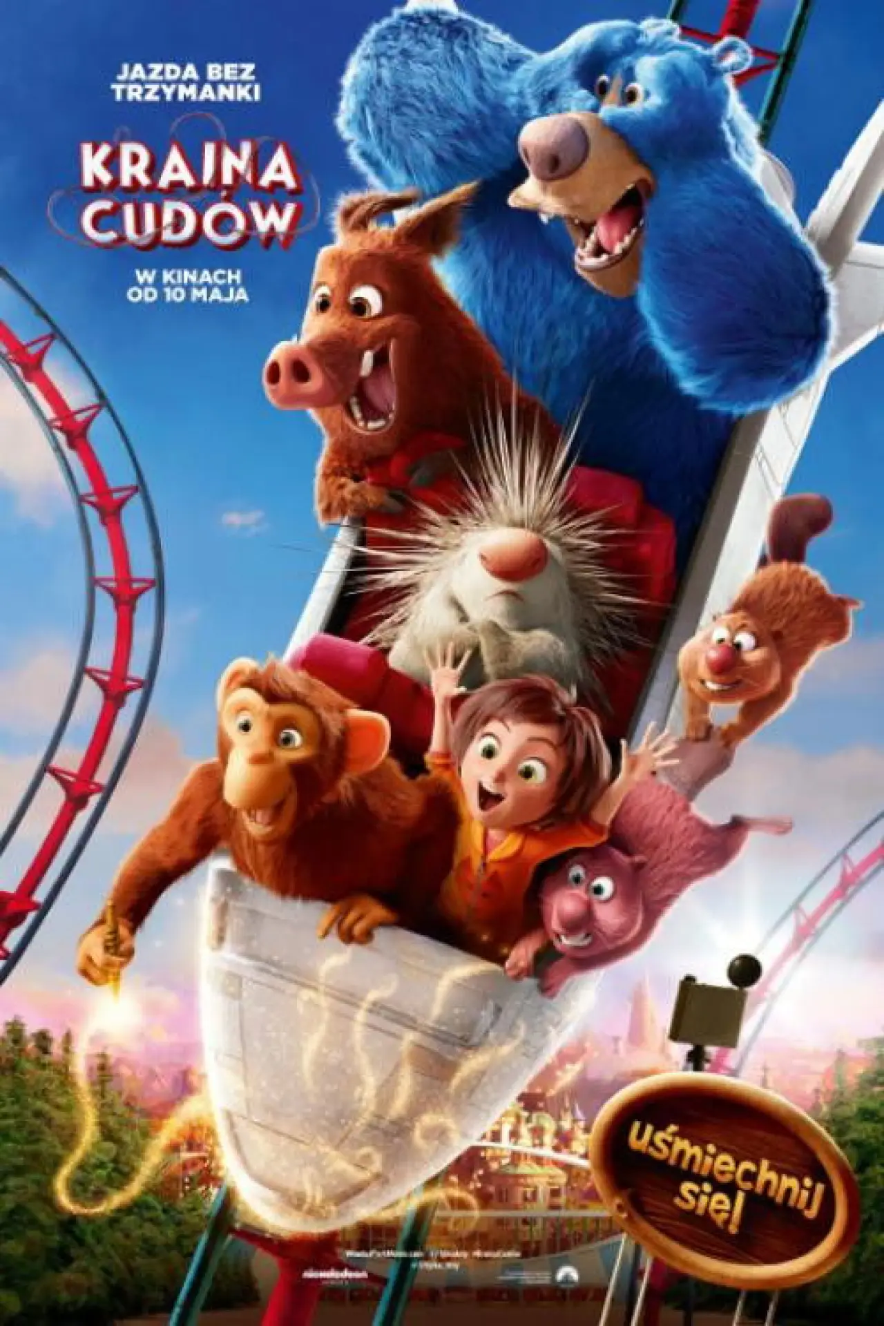 Plakat filmowy "Kraina cudów"