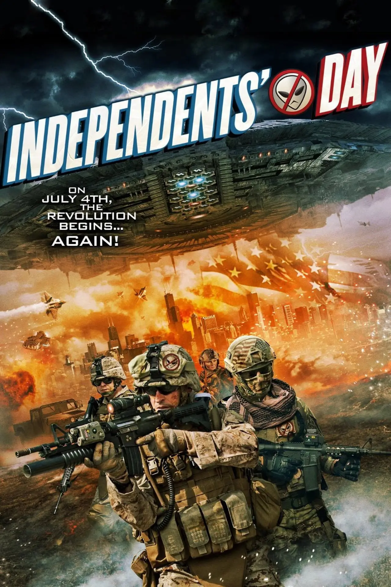 Plakat filmowy "Dzień Niepodległości"