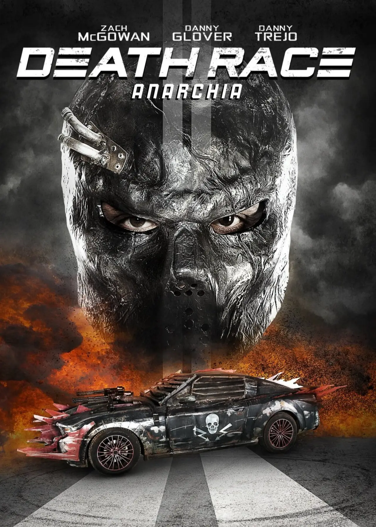 Plakat filmowy "Wyścig śmierci 5: Anarchia"