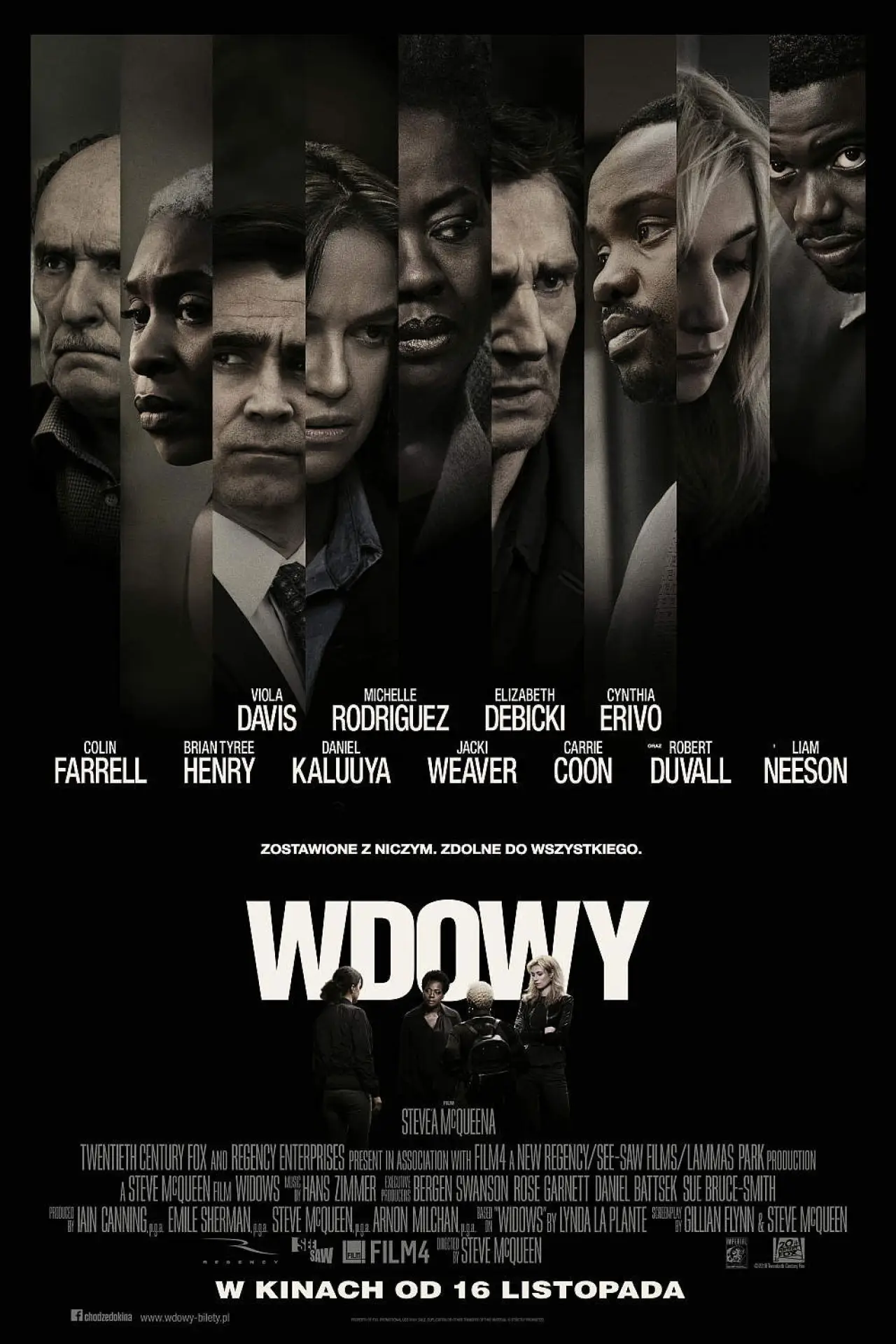 Plakat filmowy "Wdowy"