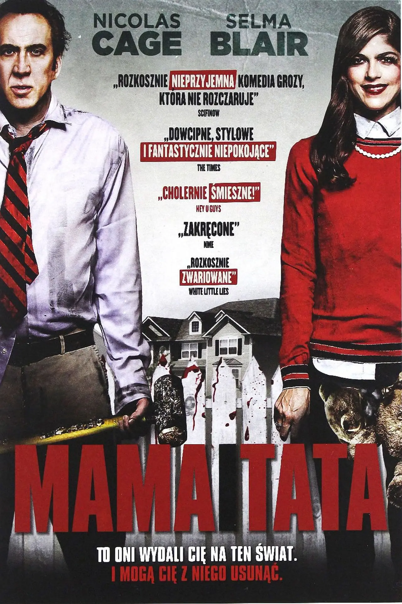Plakat filmowy "Mama i tata"