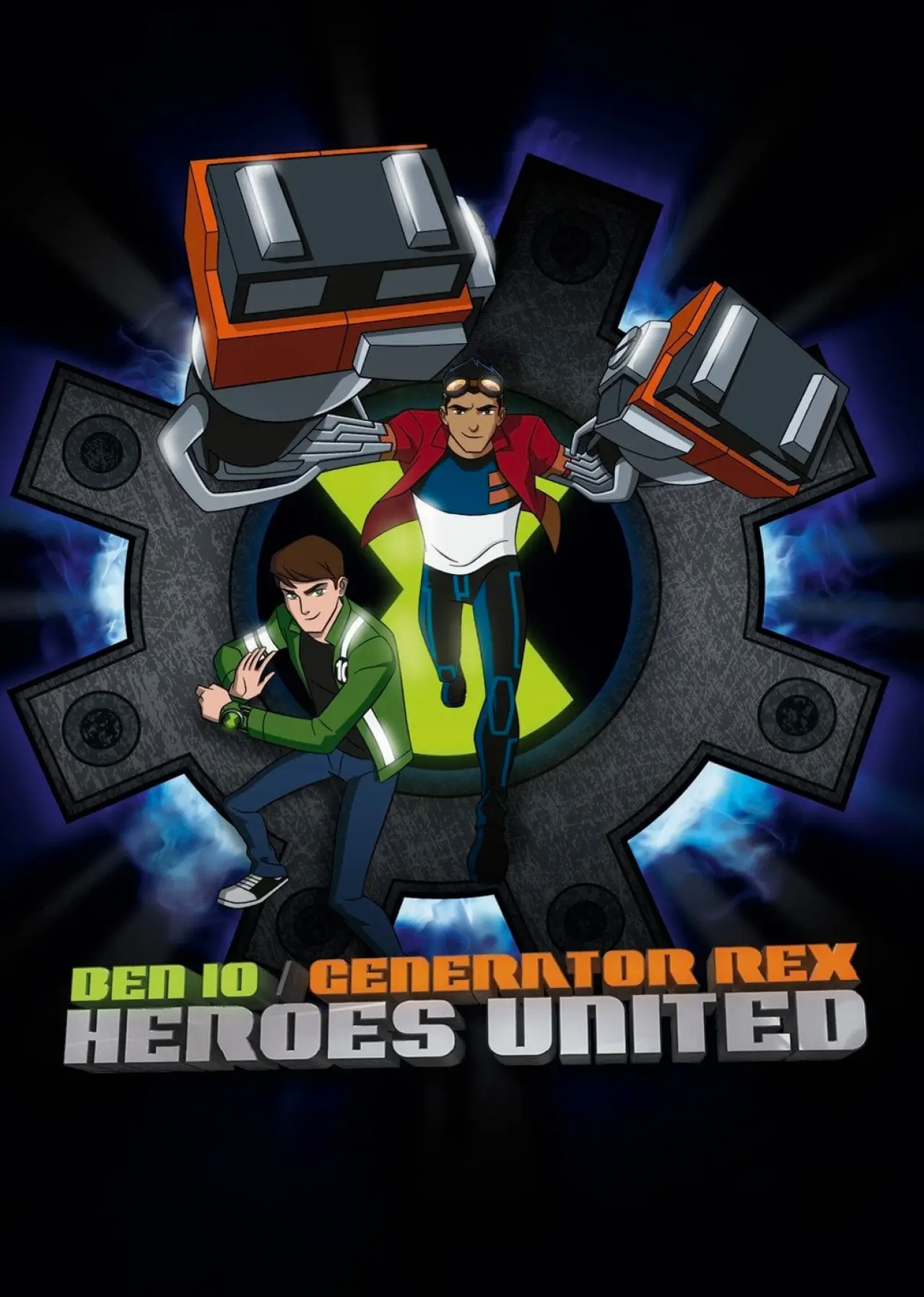 Plakat filmowy "Ben 10 / Generator Rex: Heroes United"