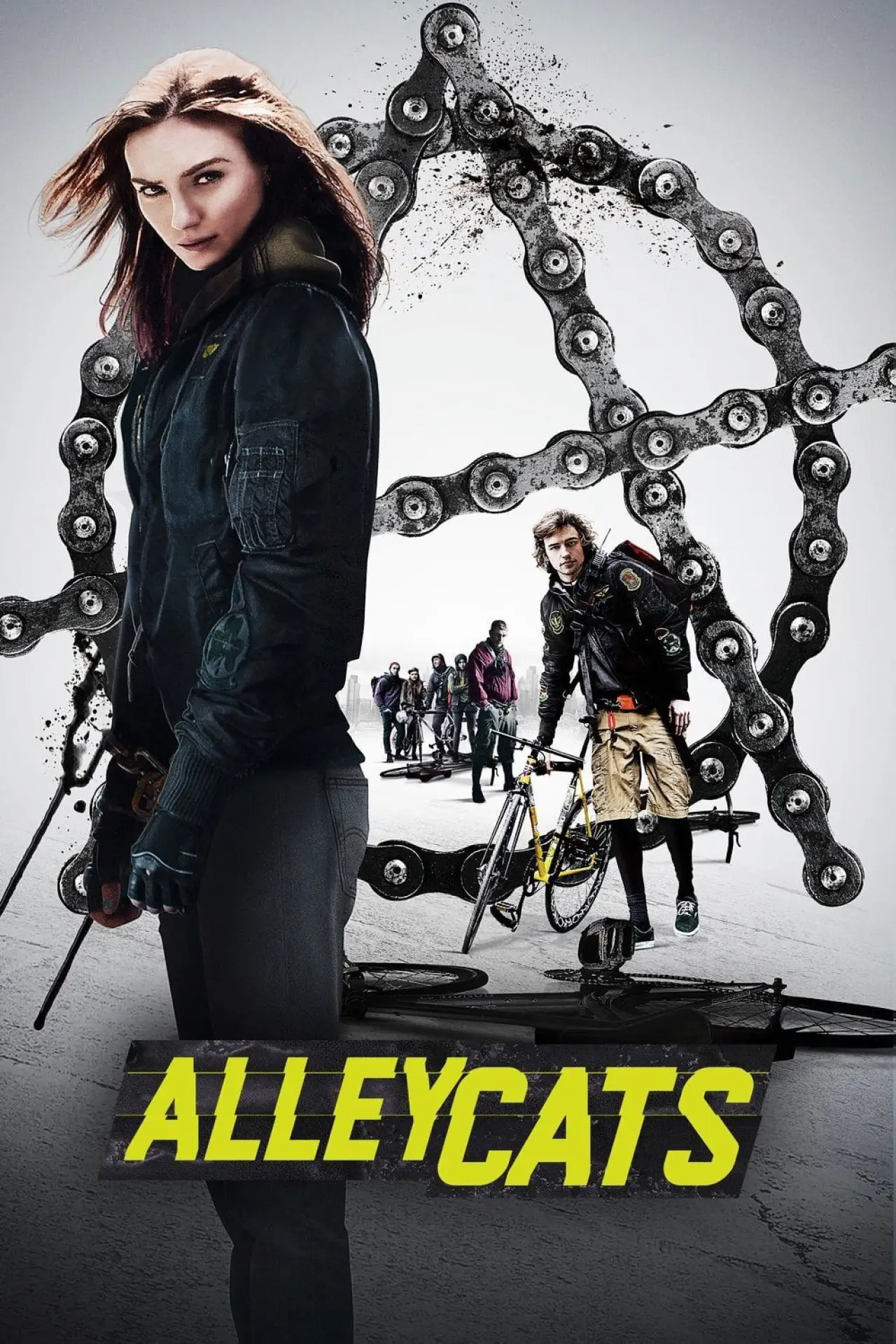 Plakat filmowy "Uliczne koty"