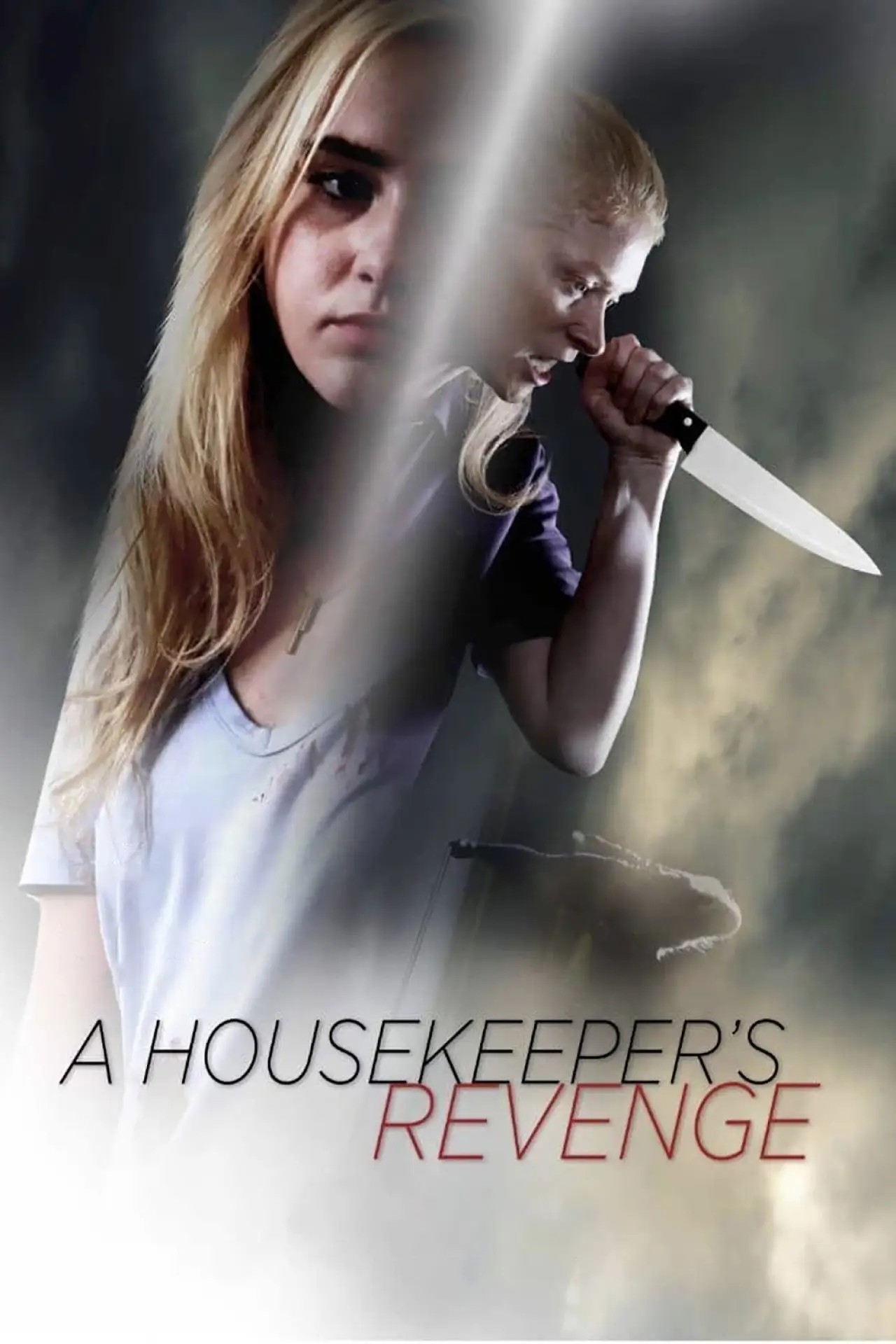 Plakat filmowy "Żar zemsty"