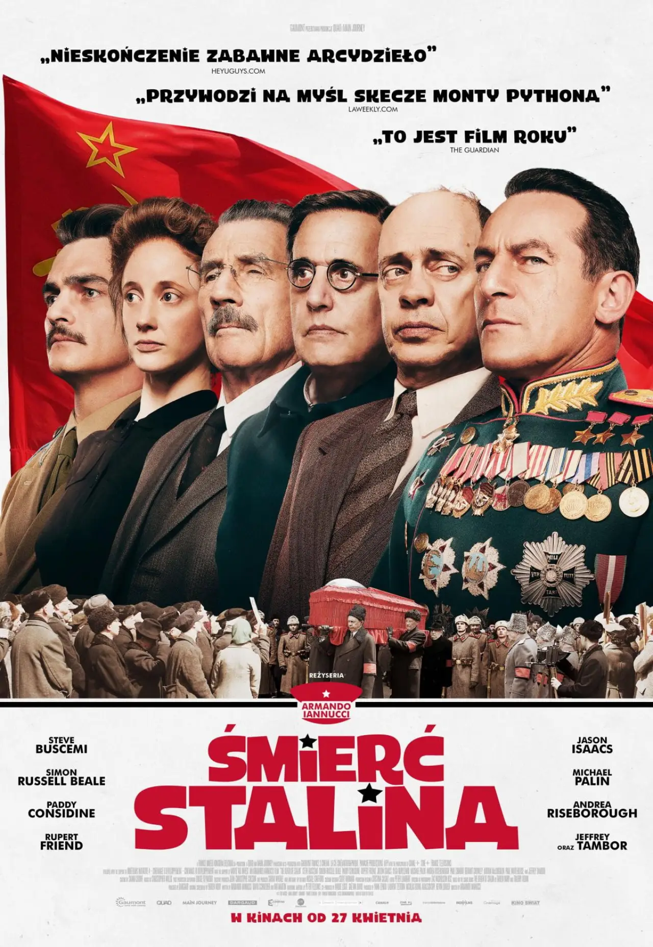 Plakat filmowy "Śmierć Stalina"