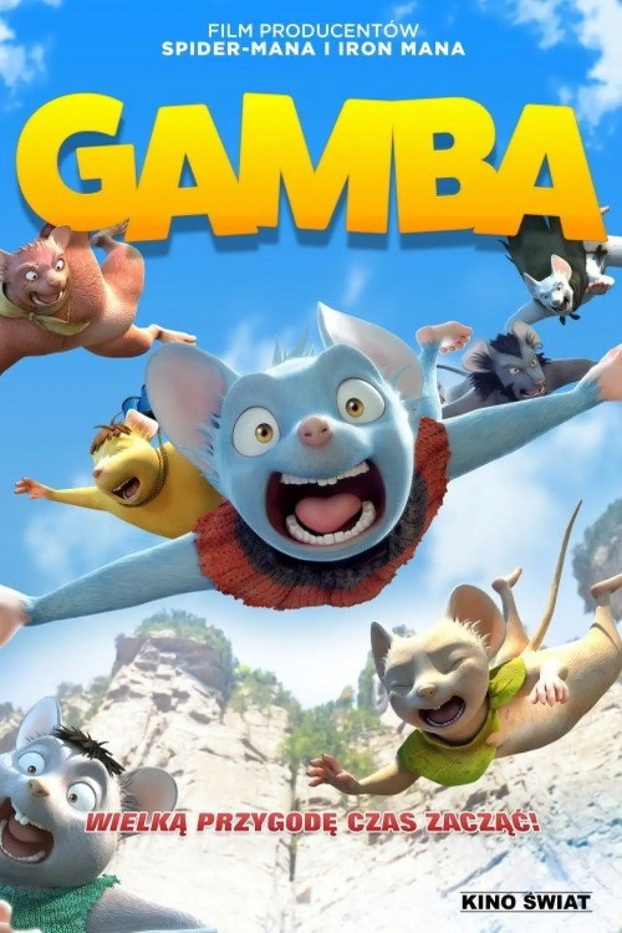 Plakat filmowy "Gamba"