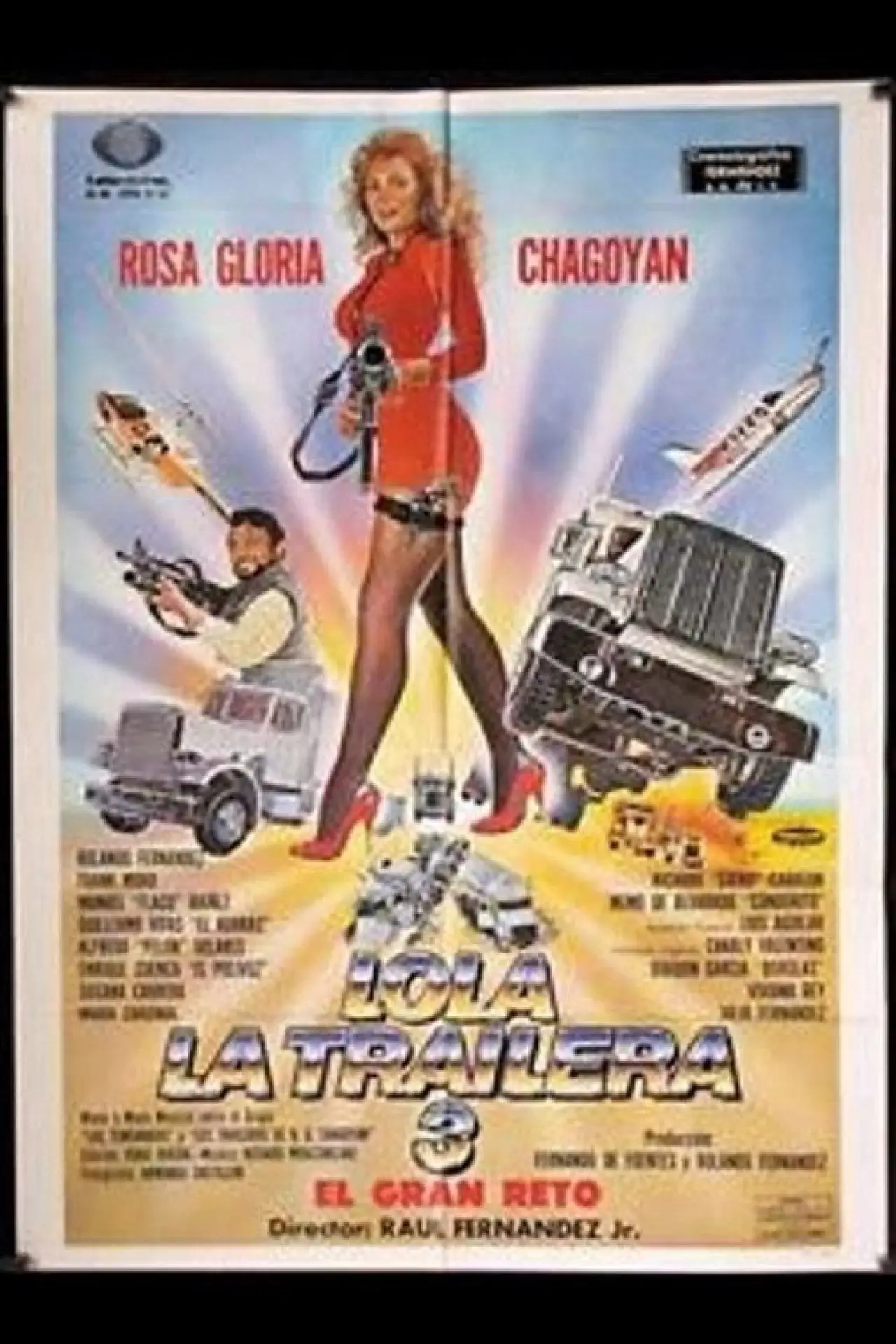 Plakat filmowy "Lola la Trailera 3: el gran reto"