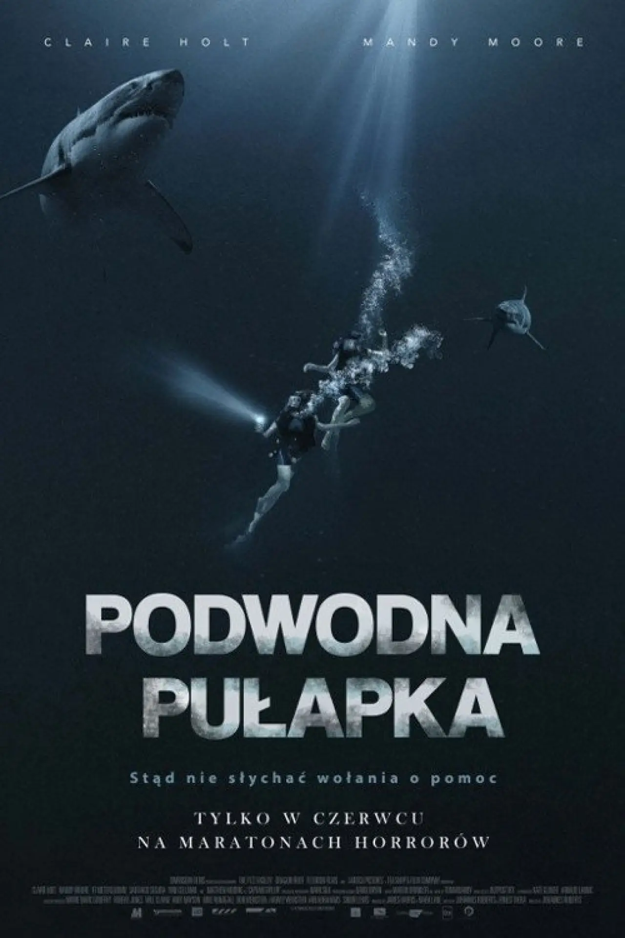 Plakat filmowy "Podwodna pułapka"