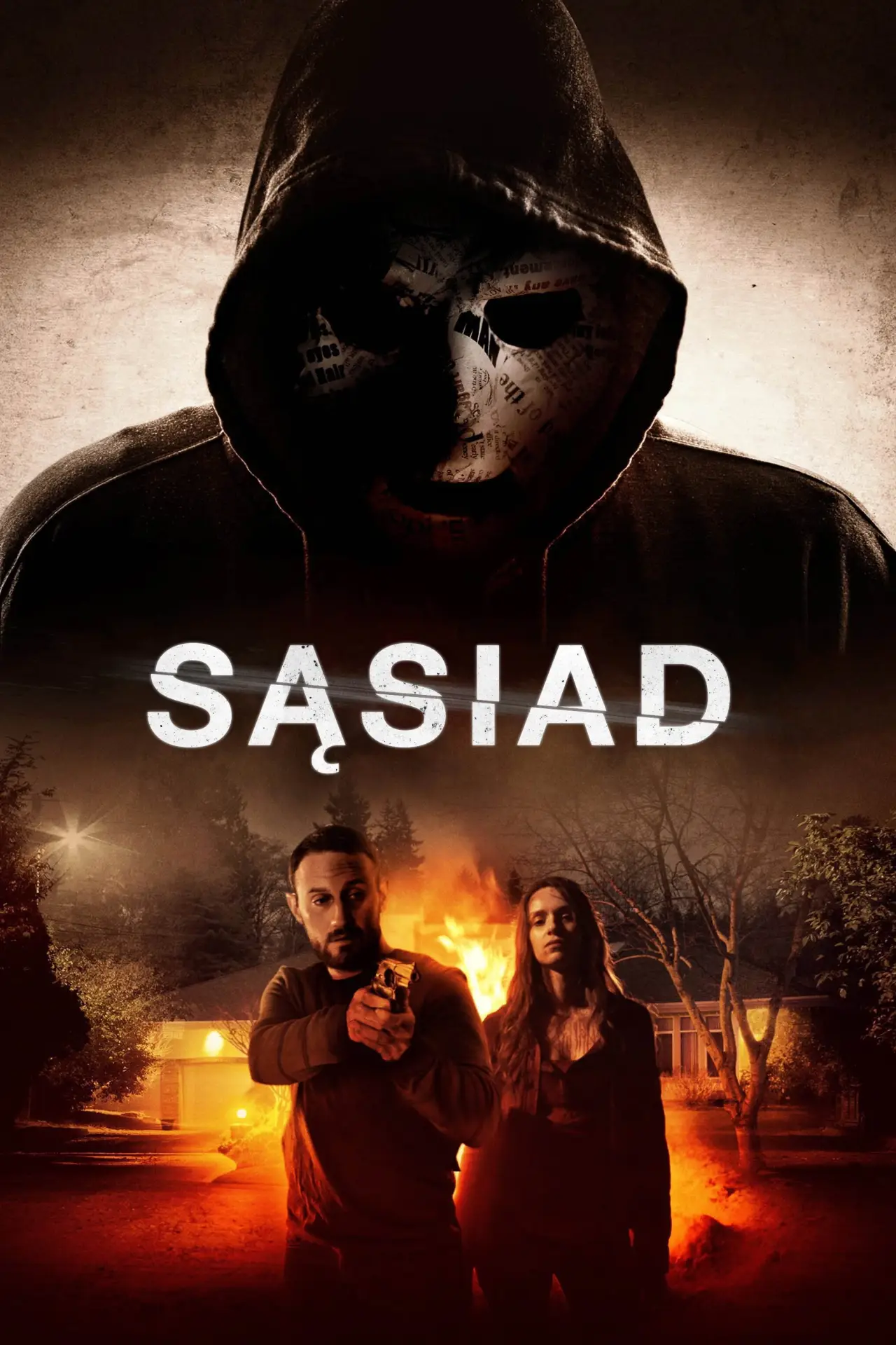 Plakat filmowy "Sąsiad"