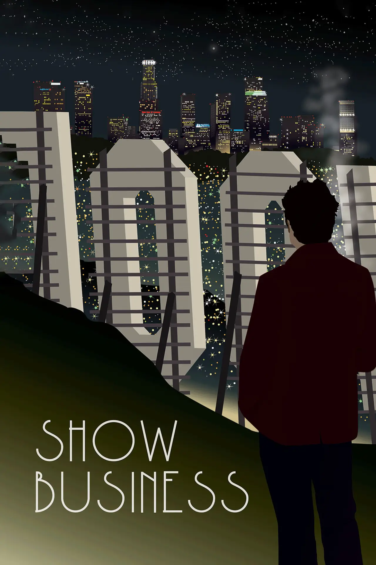 Plakat filmowy "Show Business"