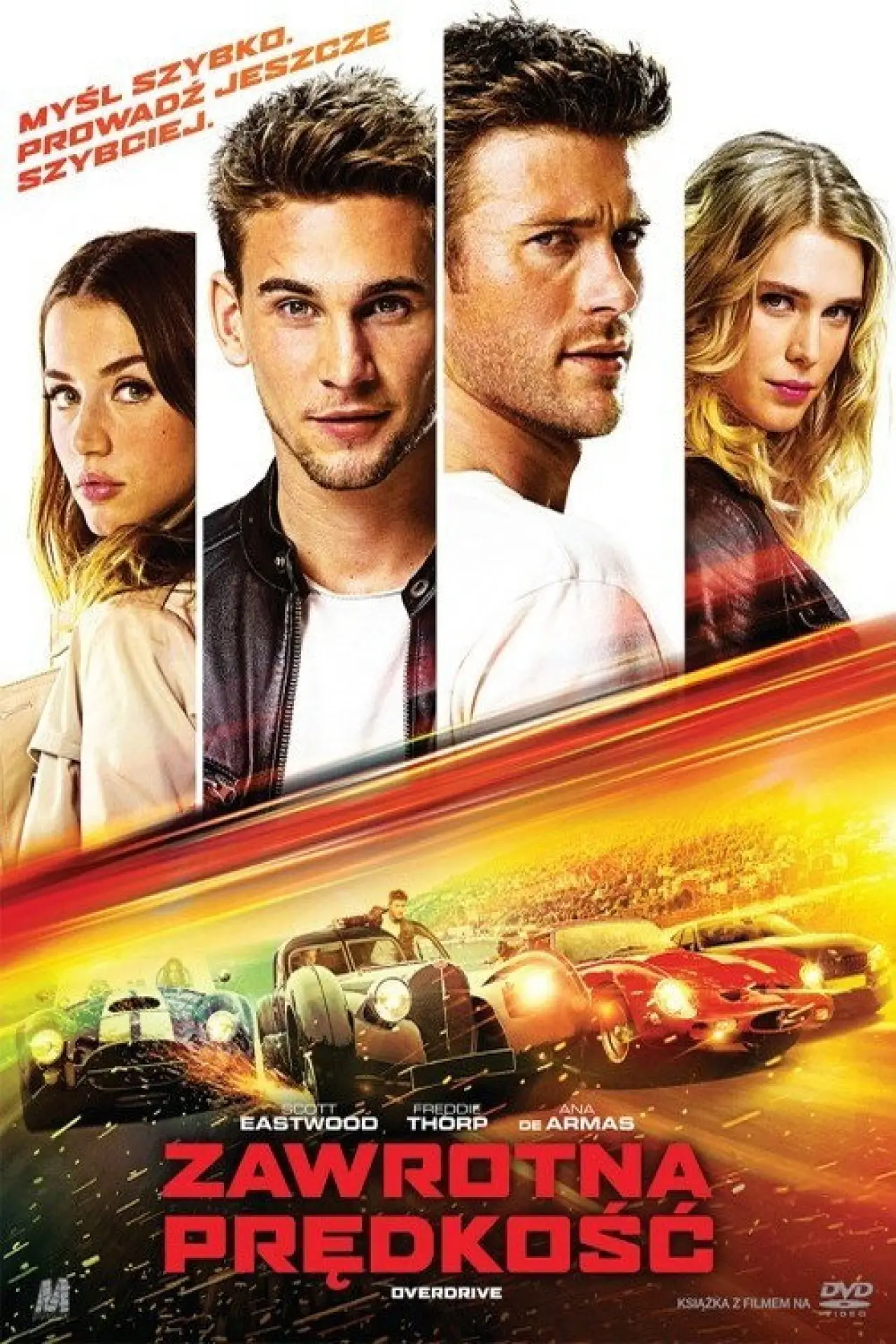 Plakat filmowy "Zawrotna prędkość"